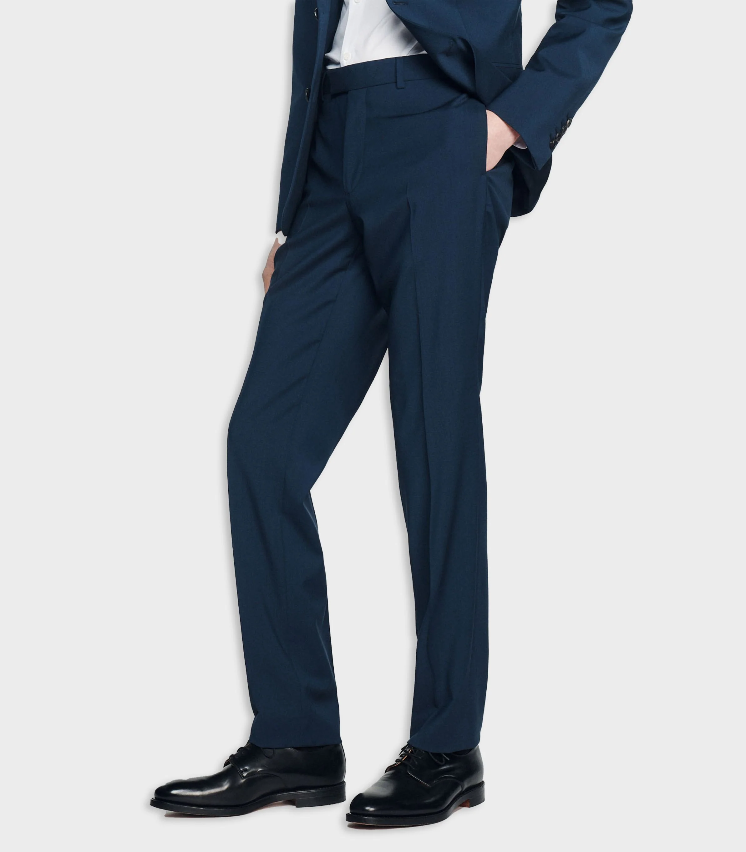 SANDRO - Stretch Wool Suit Trousers - Image 6