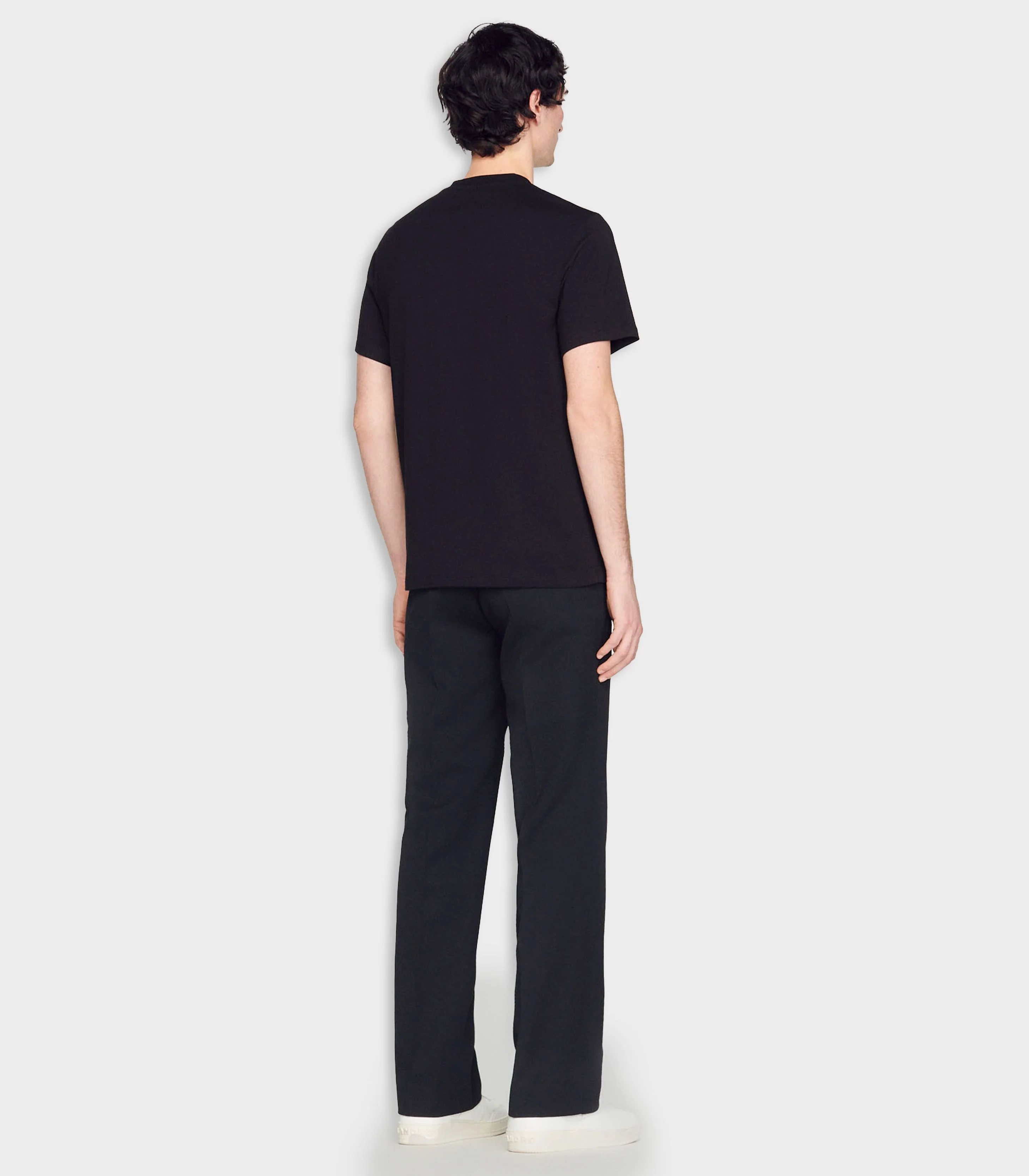 SANDRO - Organic Cotton T-Shirt - Image 3