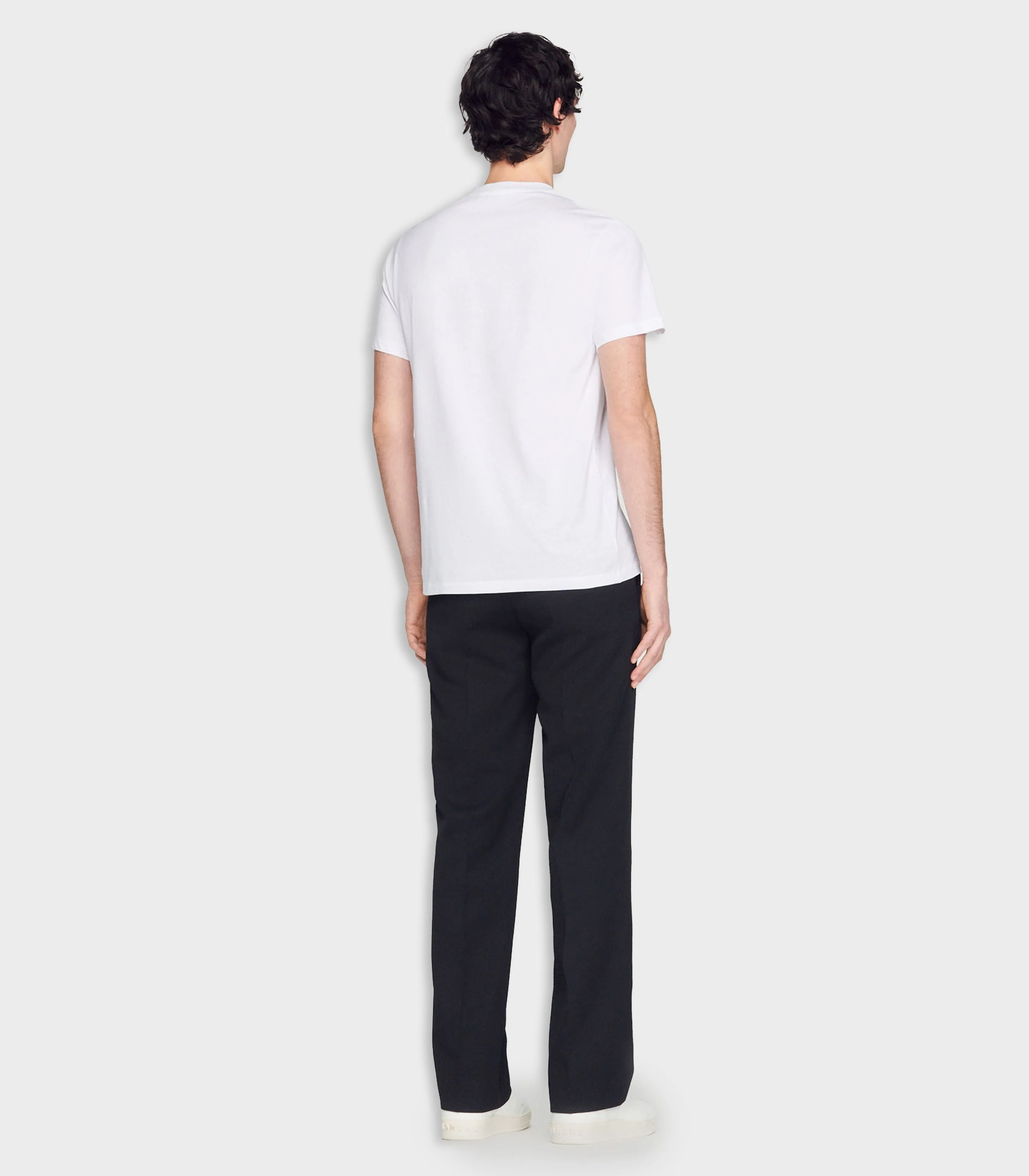 SANDRO - Organic Cotton T-Shirt - Image 9
