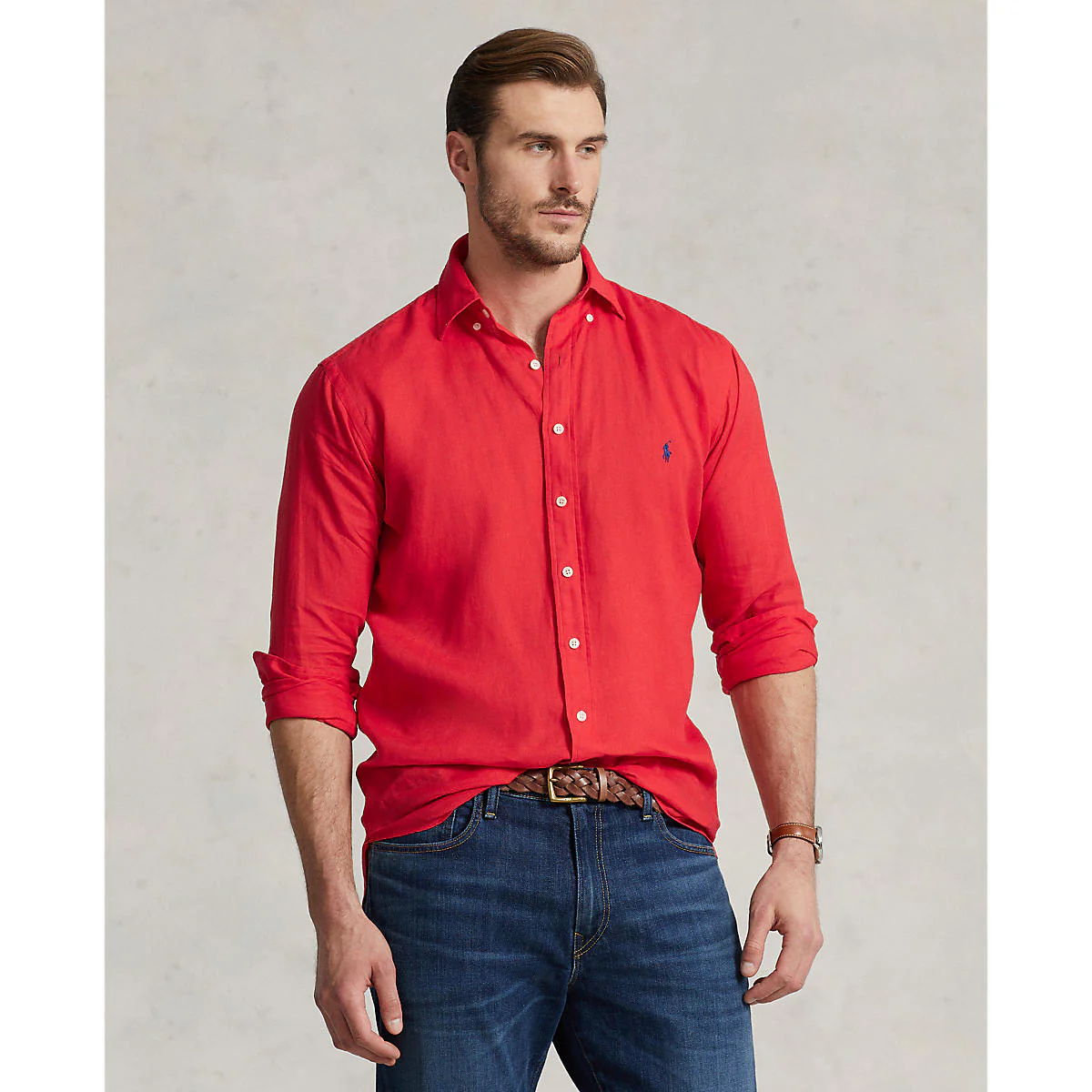 Polo Ralph Lauren - Men's Lightweight Linen Shirt - Image 2