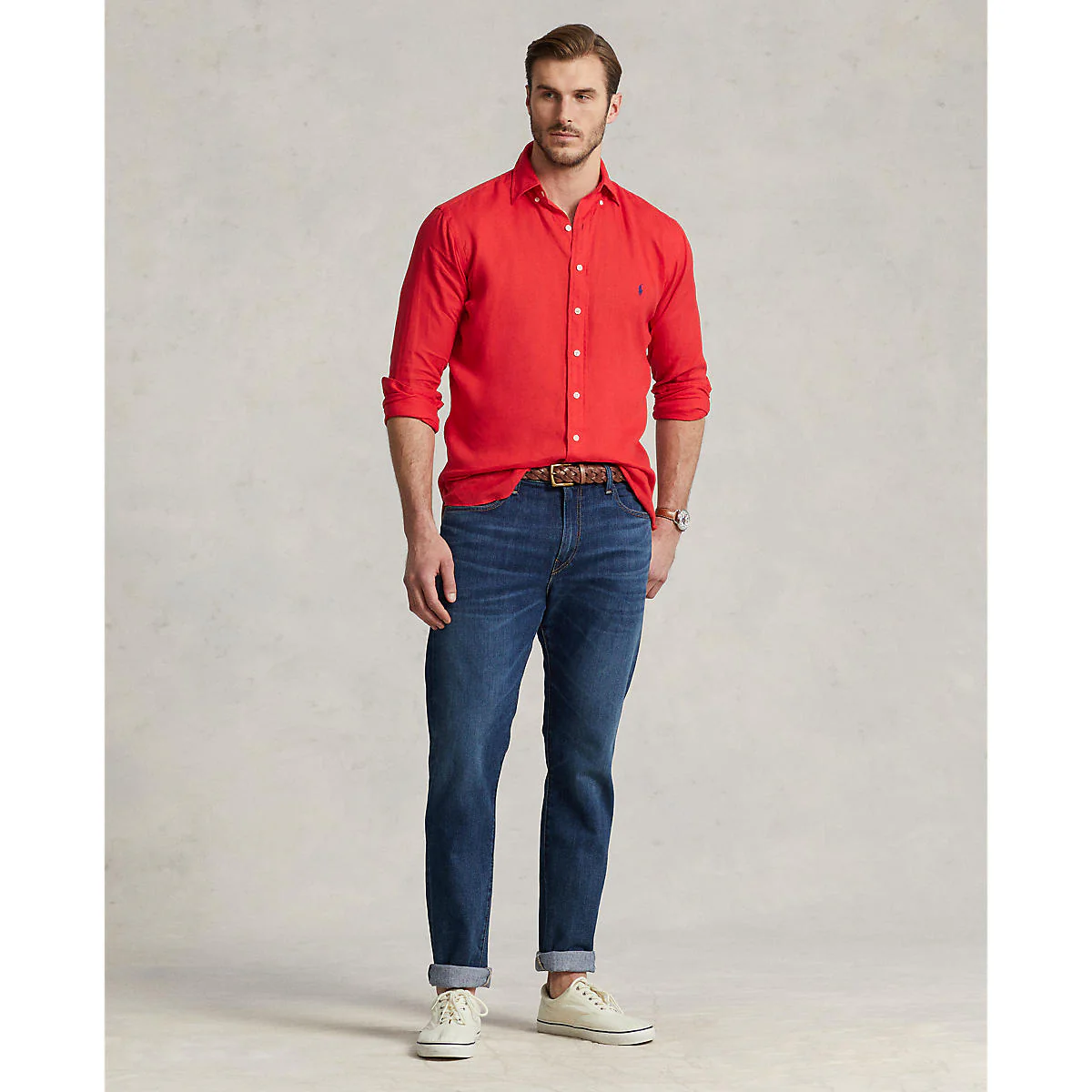 Polo Ralph Lauren - Men's Lightweight Linen Shirt - Image 6