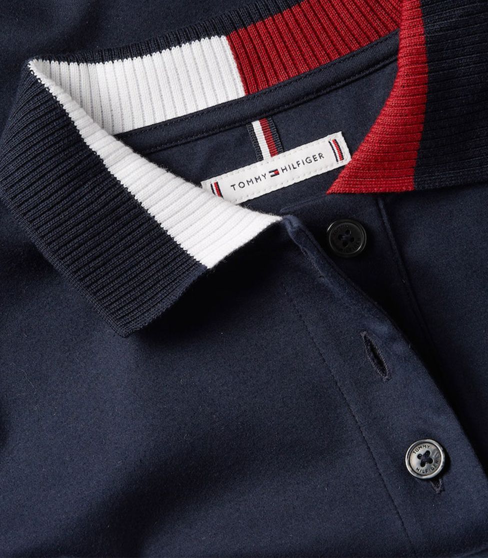 Tommy Hilfiger - Women's Global Stripe Cropped Relaxed Polo - Image 5