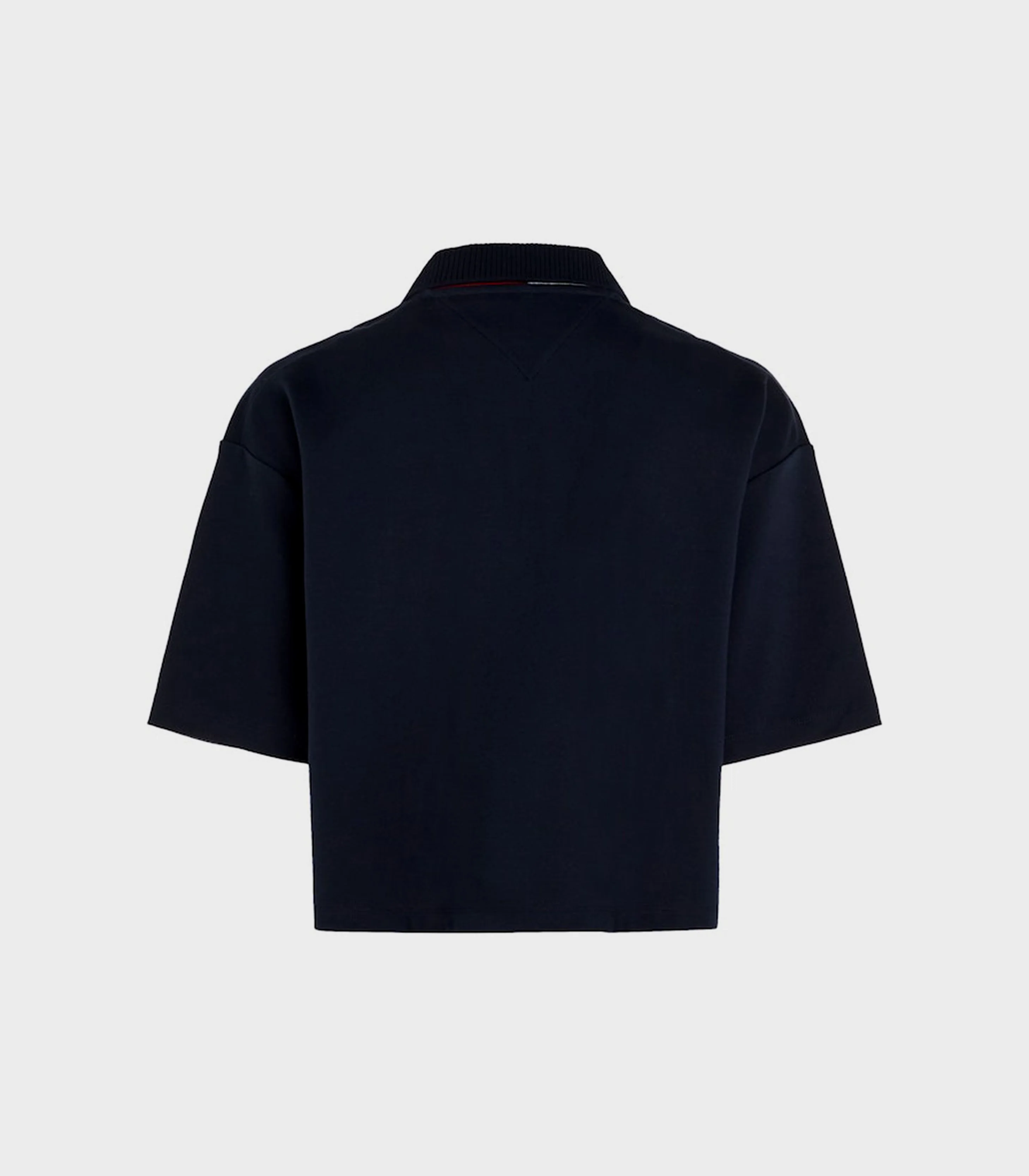 Tommy Hilfiger - Women's Global Stripe Cropped Relaxed Polo - Image 6
