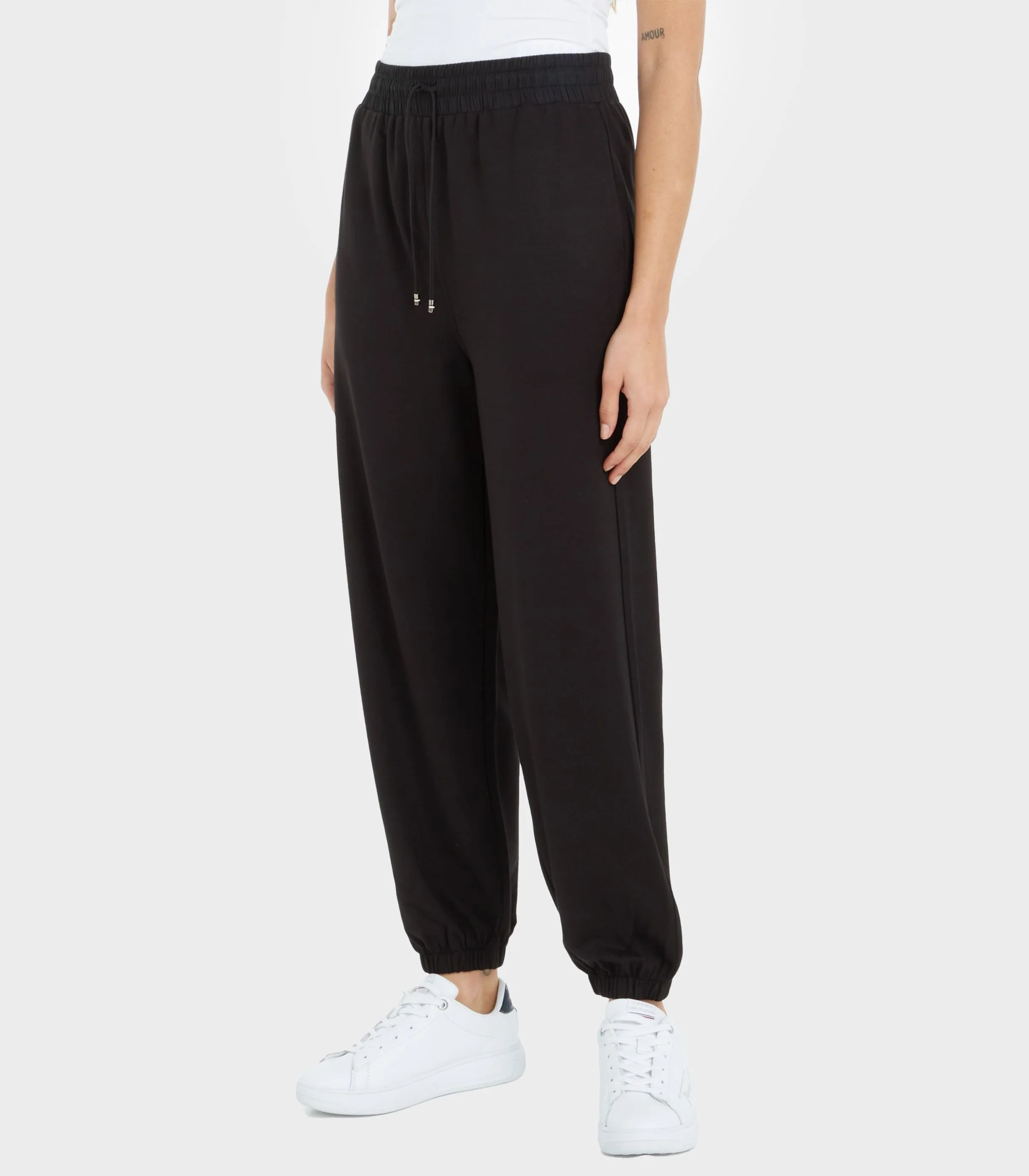 Tommy Hilfiger - Tapered Poplin Mix High Waist Pants - Image 16