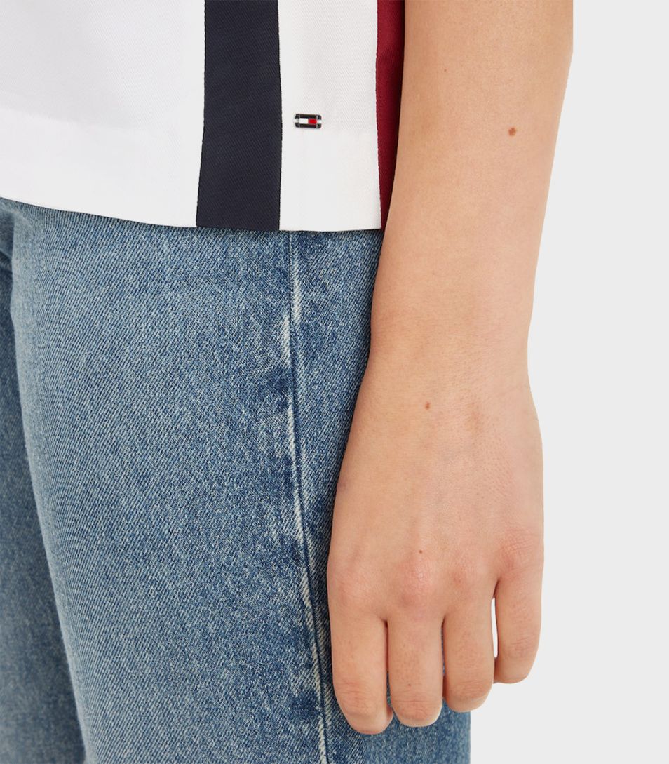 Tommy Hilfiger - Women's Logo Tape Detail Sleeveless Top Regular Fit - Image 9