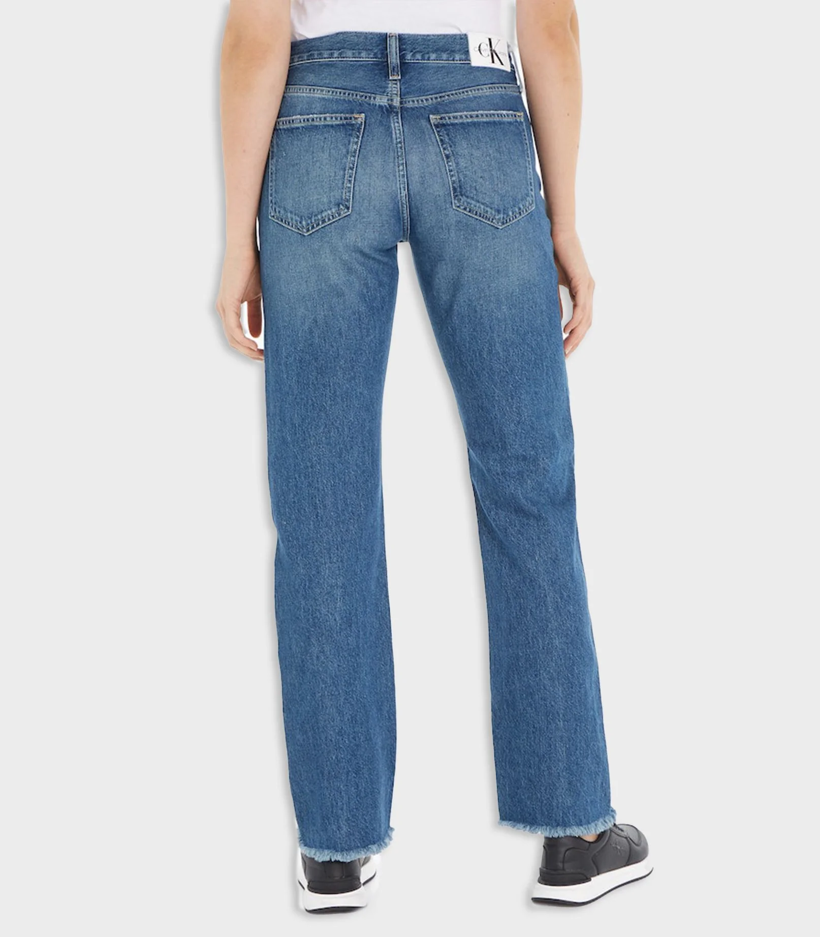 Calvin Klein Jeans - Straight Lined Low Waist Jeans - Image 5