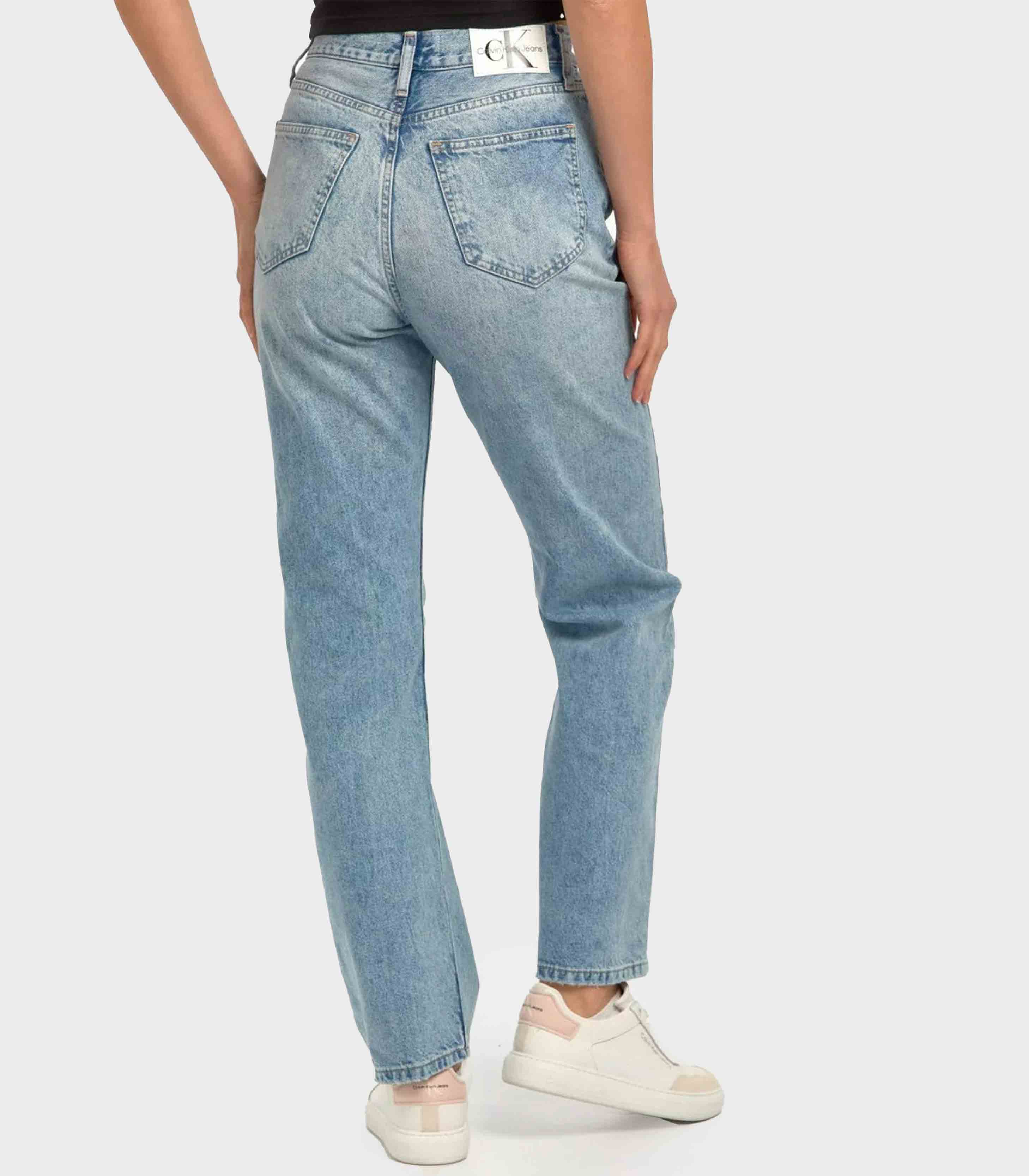 Calvin Klein Jeans - High Rise Straight Jeans - Image 2