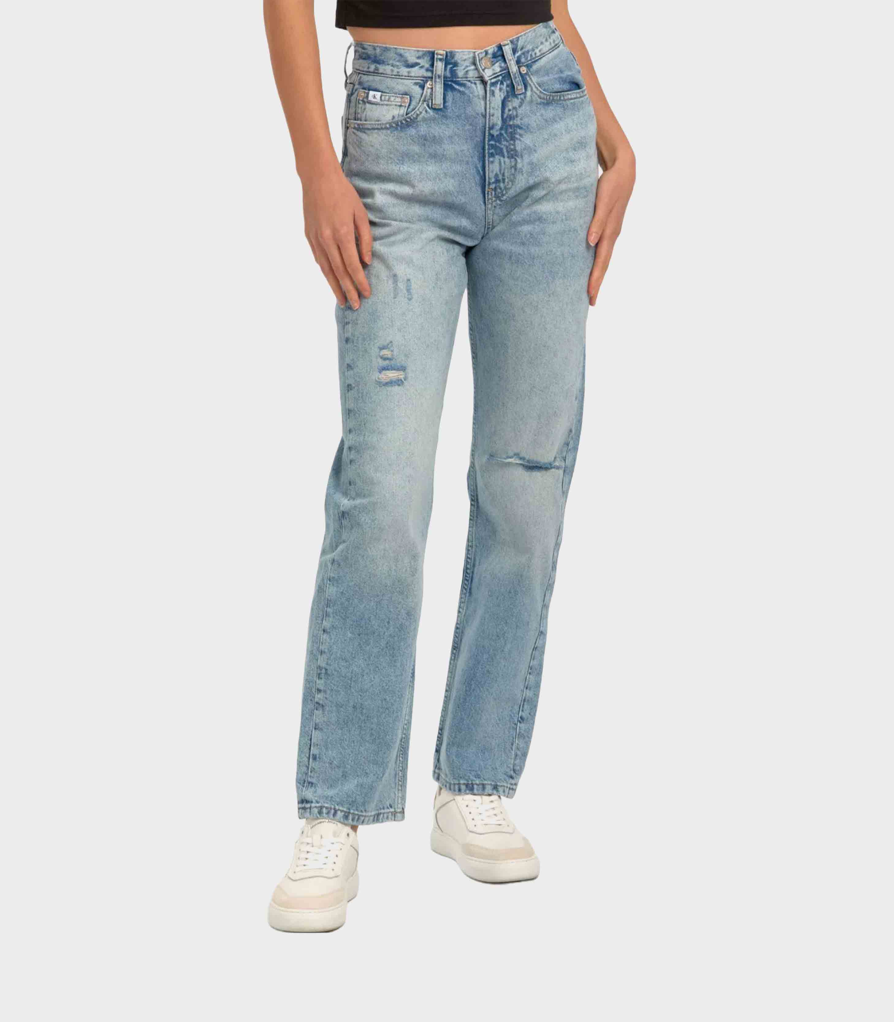 Calvin Klein Jeans - High Rise Straight Jeans - Image 3