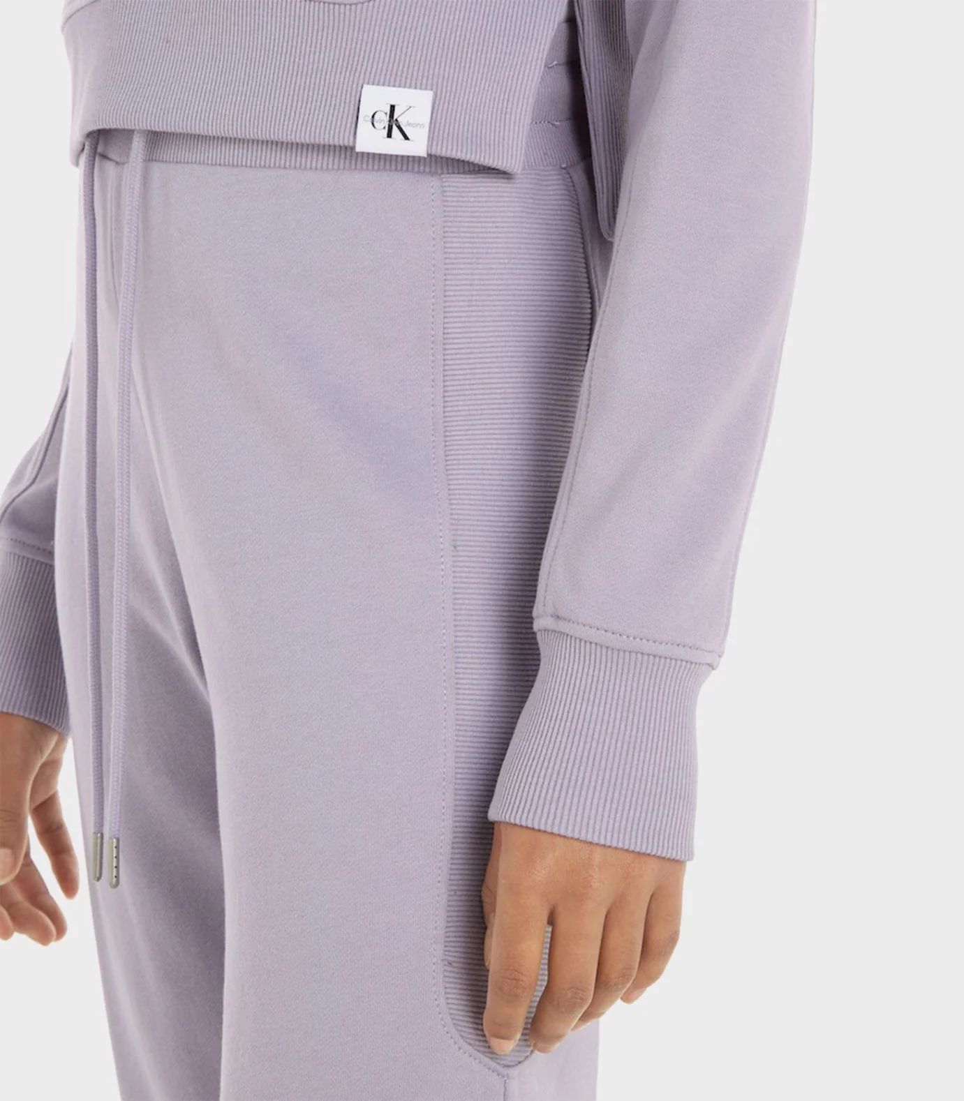 Calvin Klein Jeans - Rib Mix Tab Hoodie Relaxed Fit - Image 26