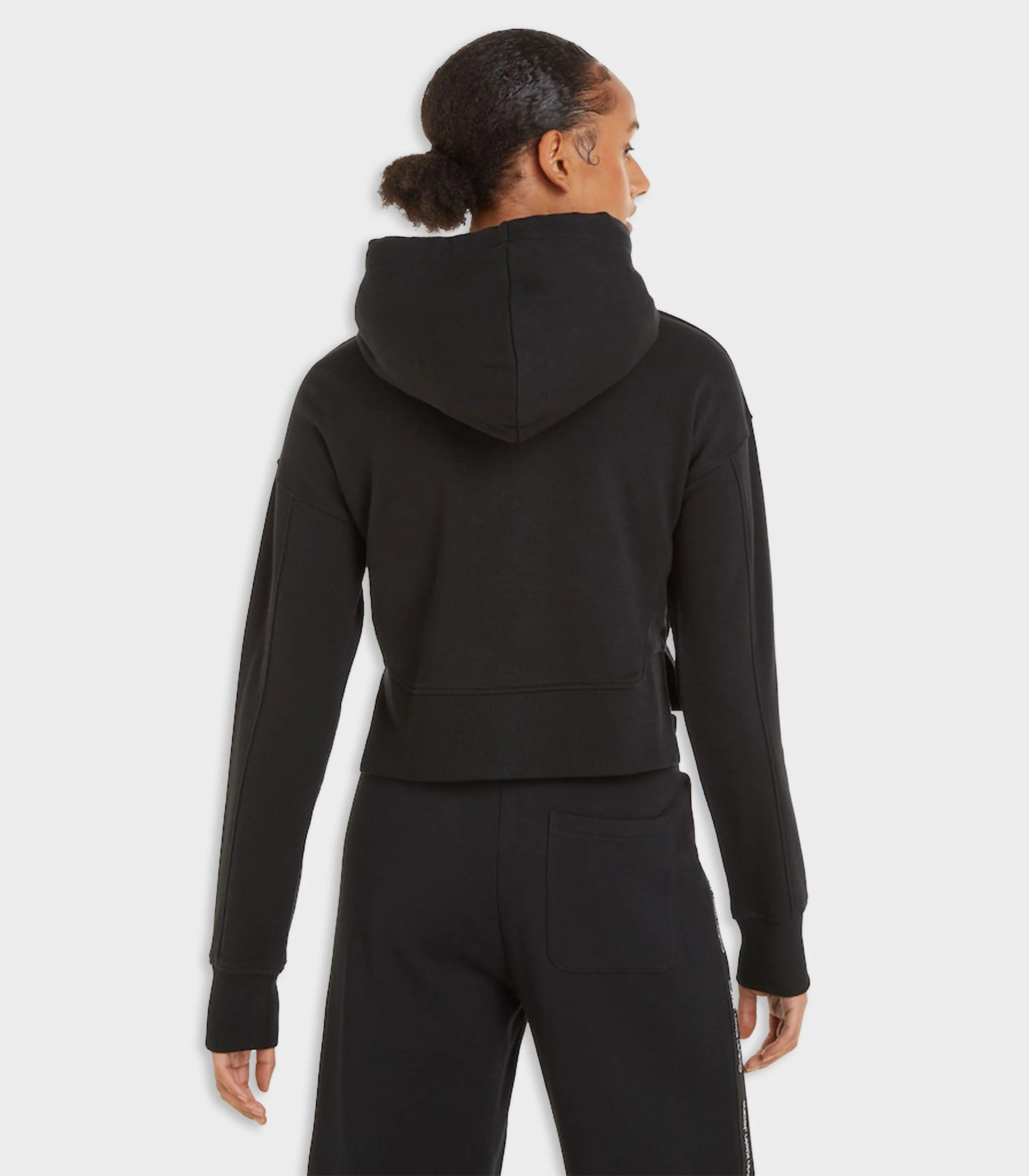 Calvin Klein Jeans - Rib Mix Tab Hoodie Relaxed Fit - Image 8