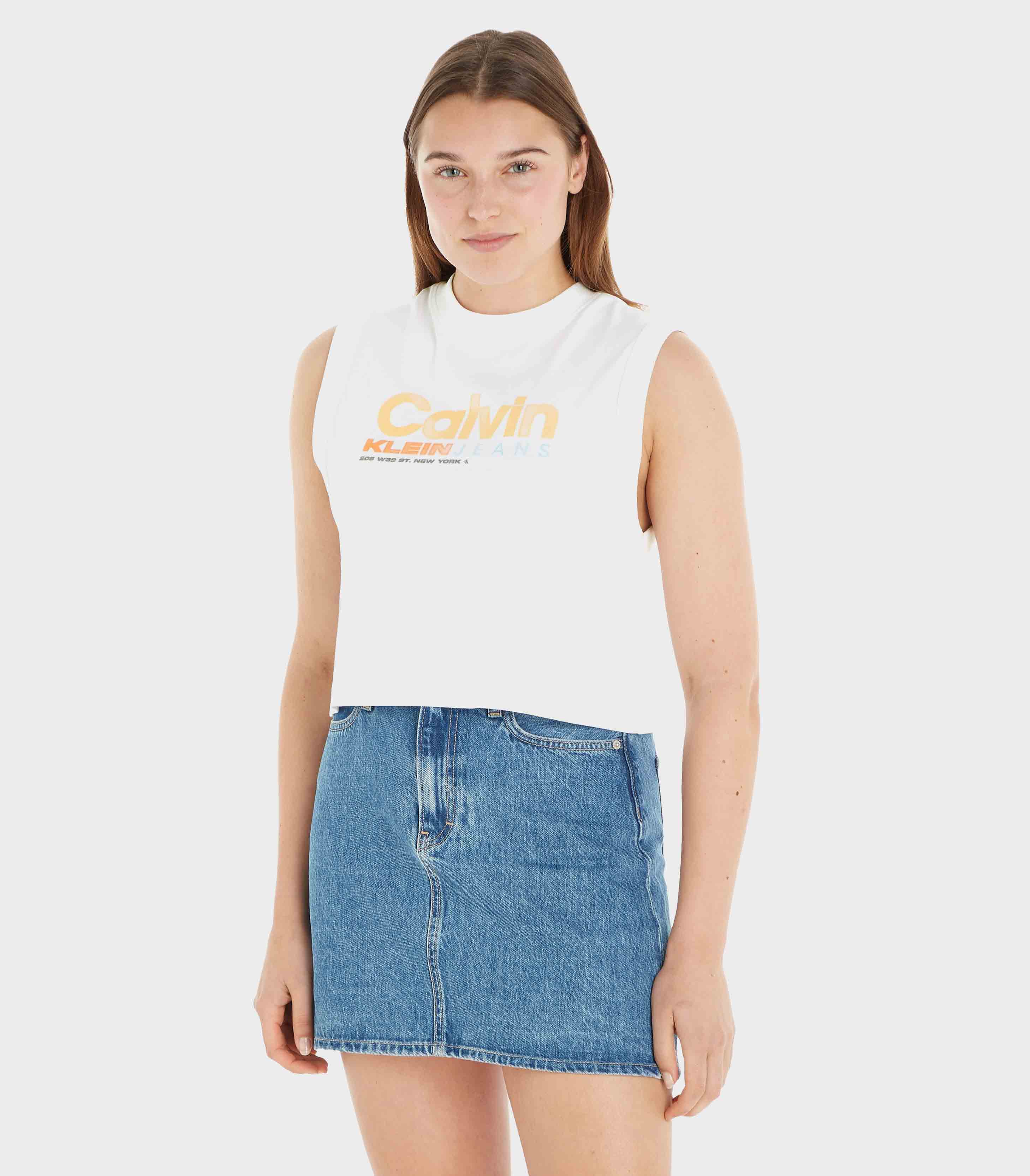 Calvin Klein Jeans - Colorful Artwork Muscle T - Shirt - Image 2