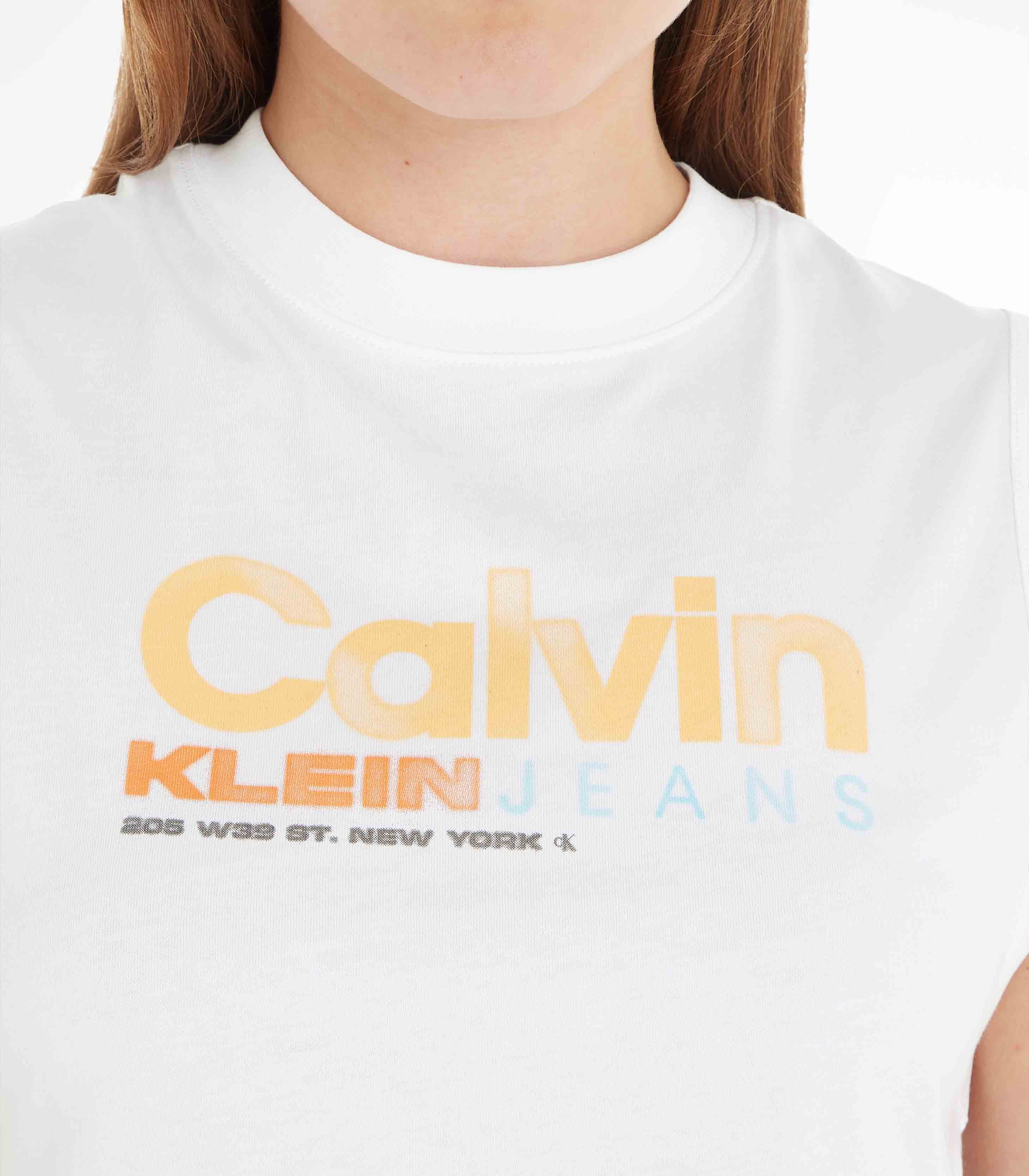 Calvin Klein Jeans - Colorful Artwork Muscle T - Shirt - Image 4