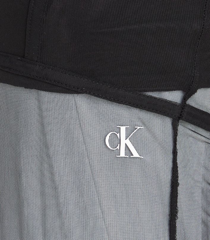 Calvin Klein Jeans - mesh tank dress slim fit - women - Image 3
