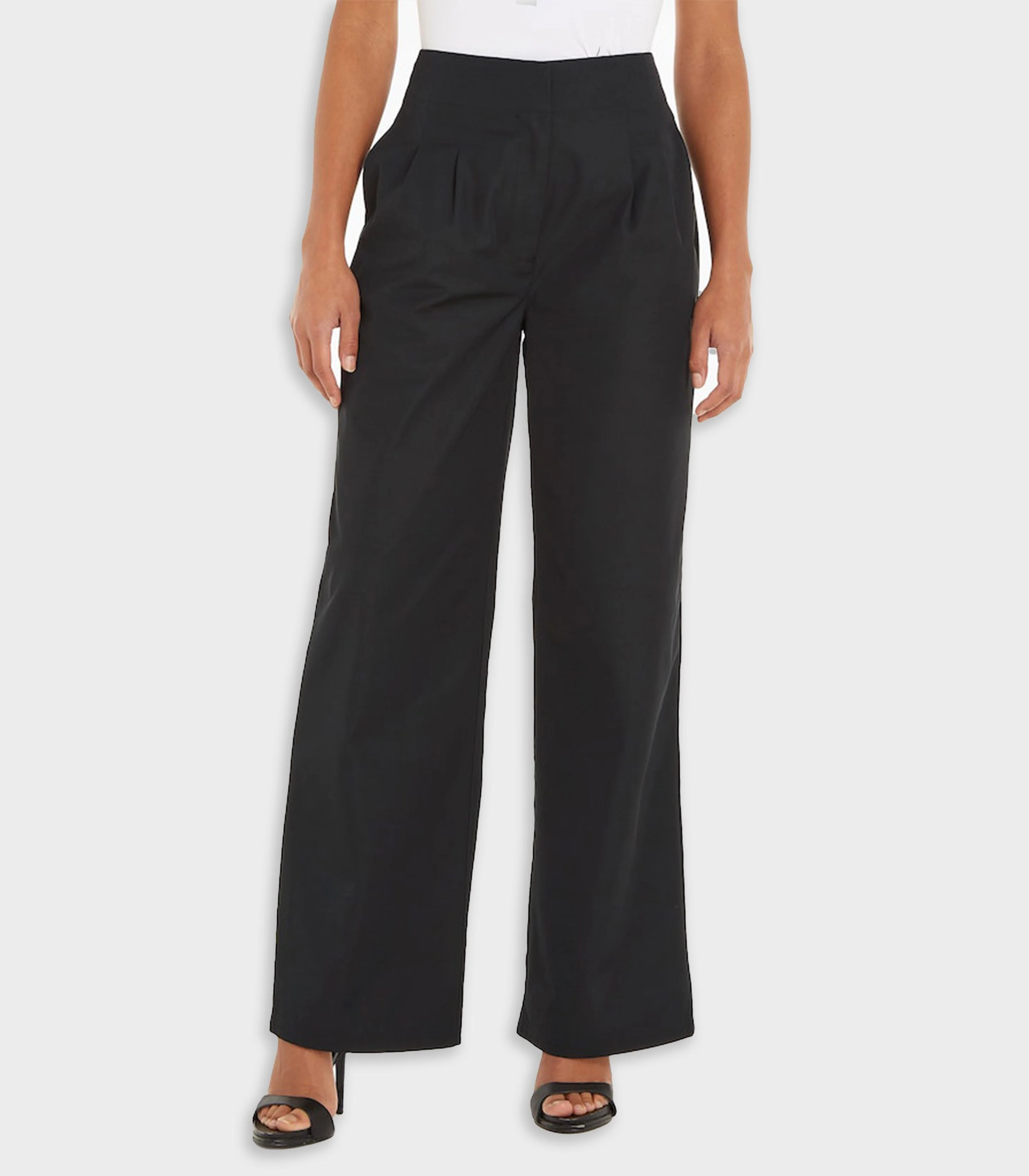 Calvin Klein Jeans - High Rise Cinched Wide Leg Pants Relaxed Fit - Image 2