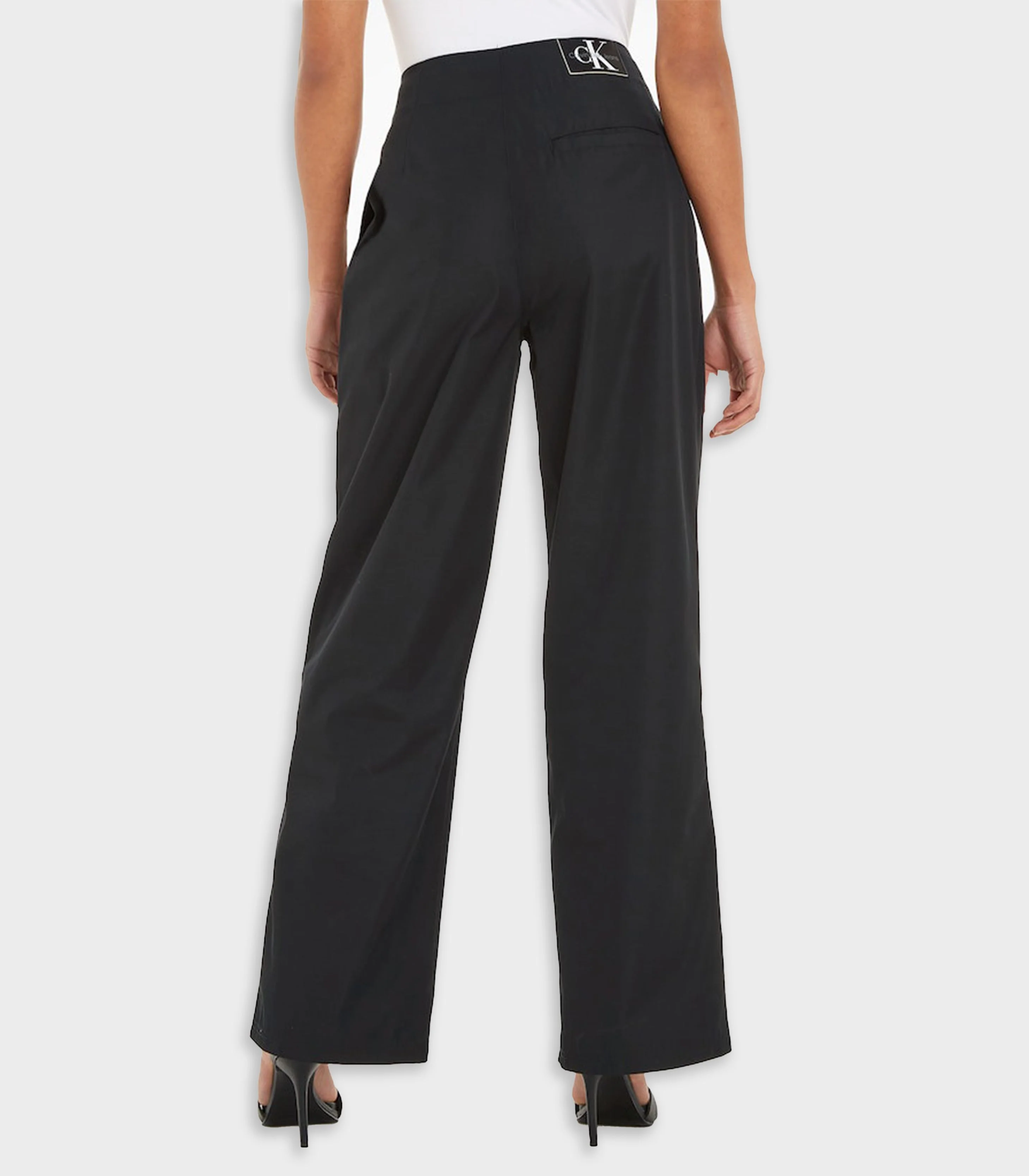 Calvin Klein Jeans - High Rise Cinched Wide Leg Pants Relaxed Fit - Image 7