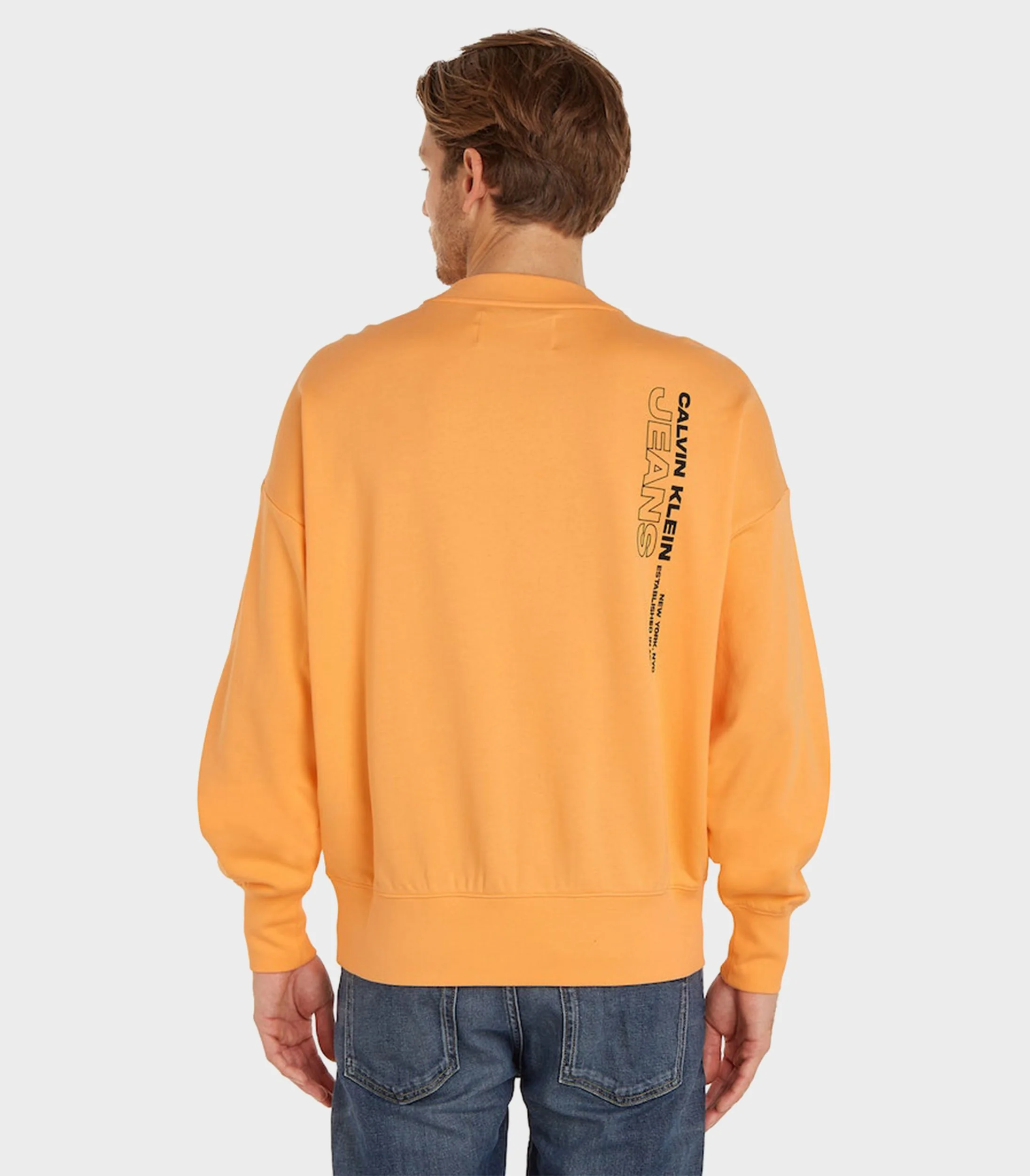 Calvin Klein Jeans - Men's  Multi Layered Photo Crew Neck Sweatshirt - Image 3