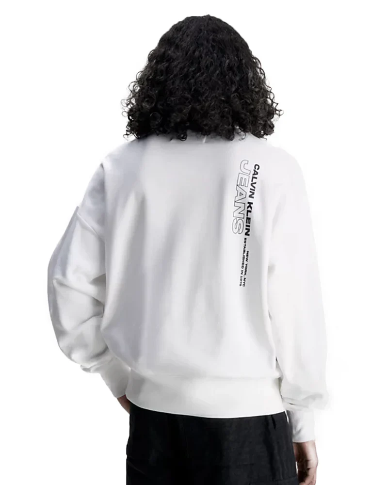 Calvin Klein Jeans - Men's  Multi Layered Photo Crew Neck Sweatshirt - Image 9