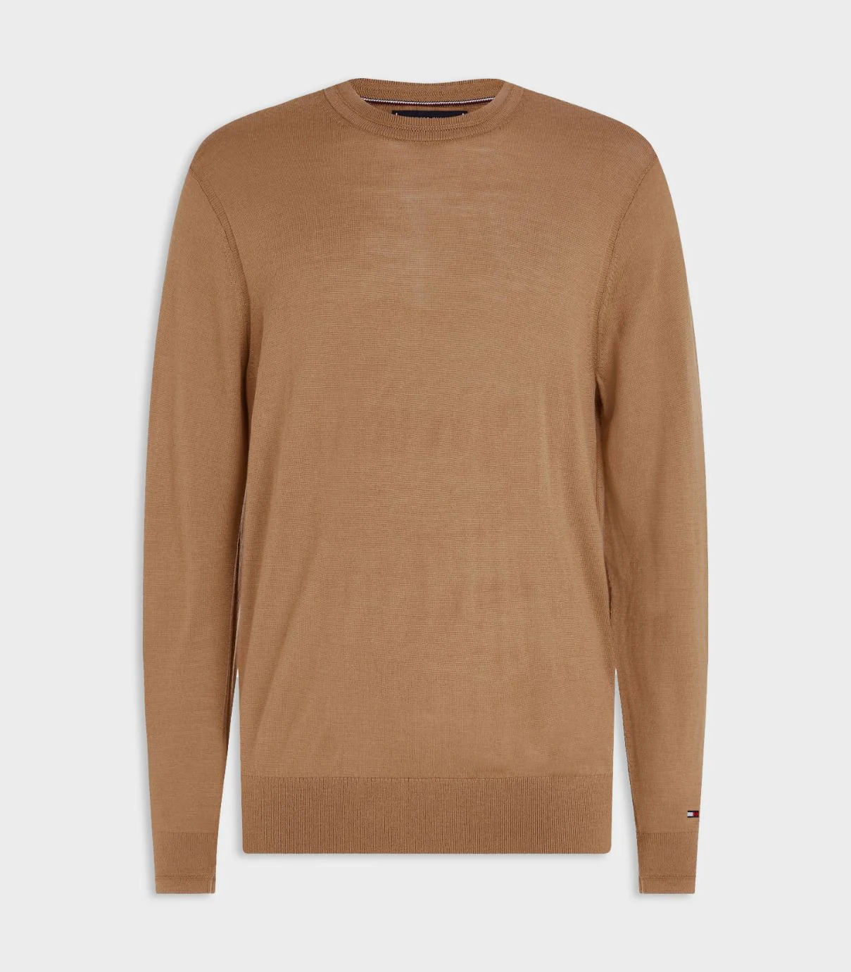 Tommy Hilfiger - Men's Wool Silk Crew Neck Jumper Regular Fit - Image 3