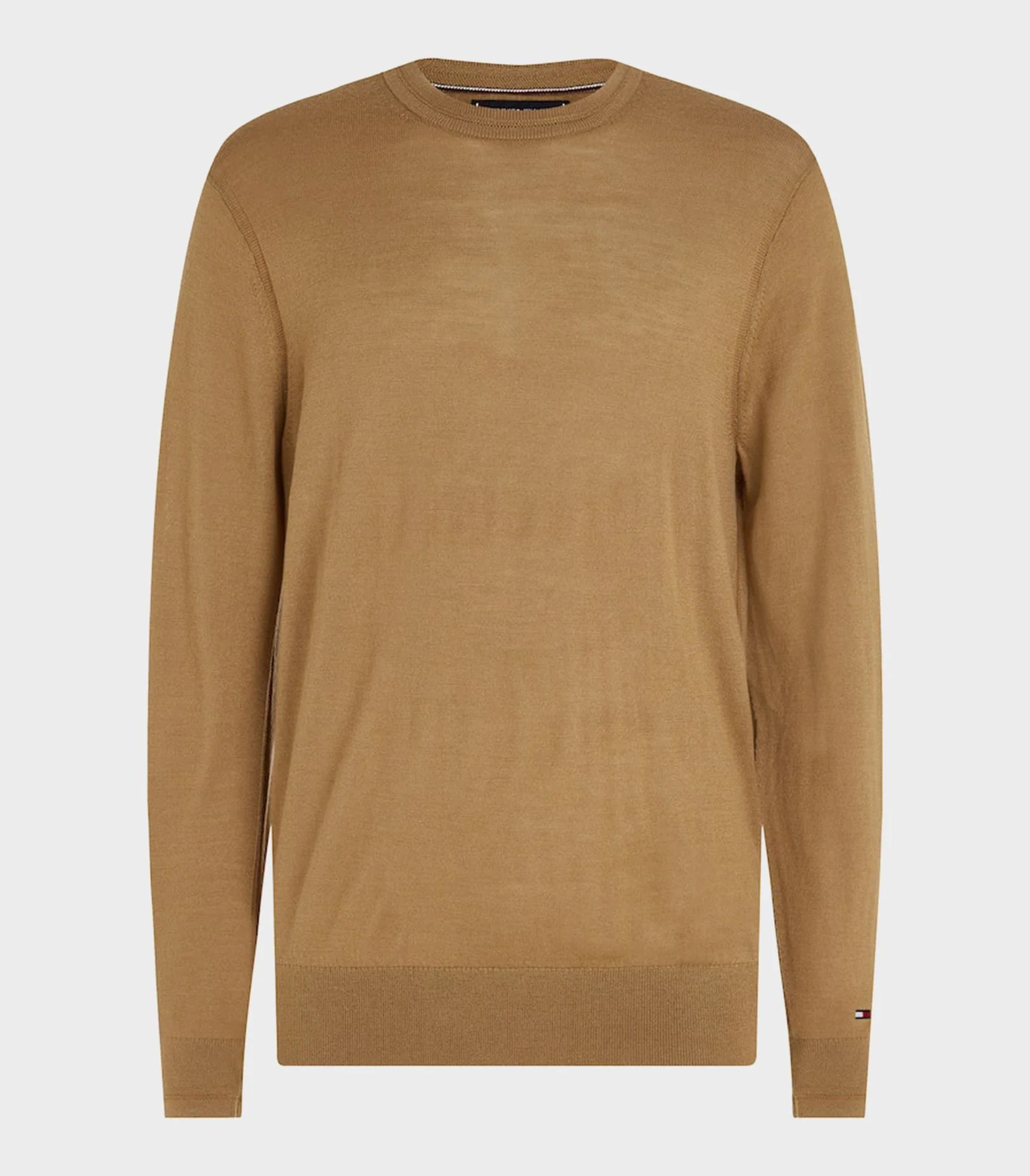 Tommy Hilfiger - Men's Wool Silk Crew Neck Jumper Regular Fit - Image 4