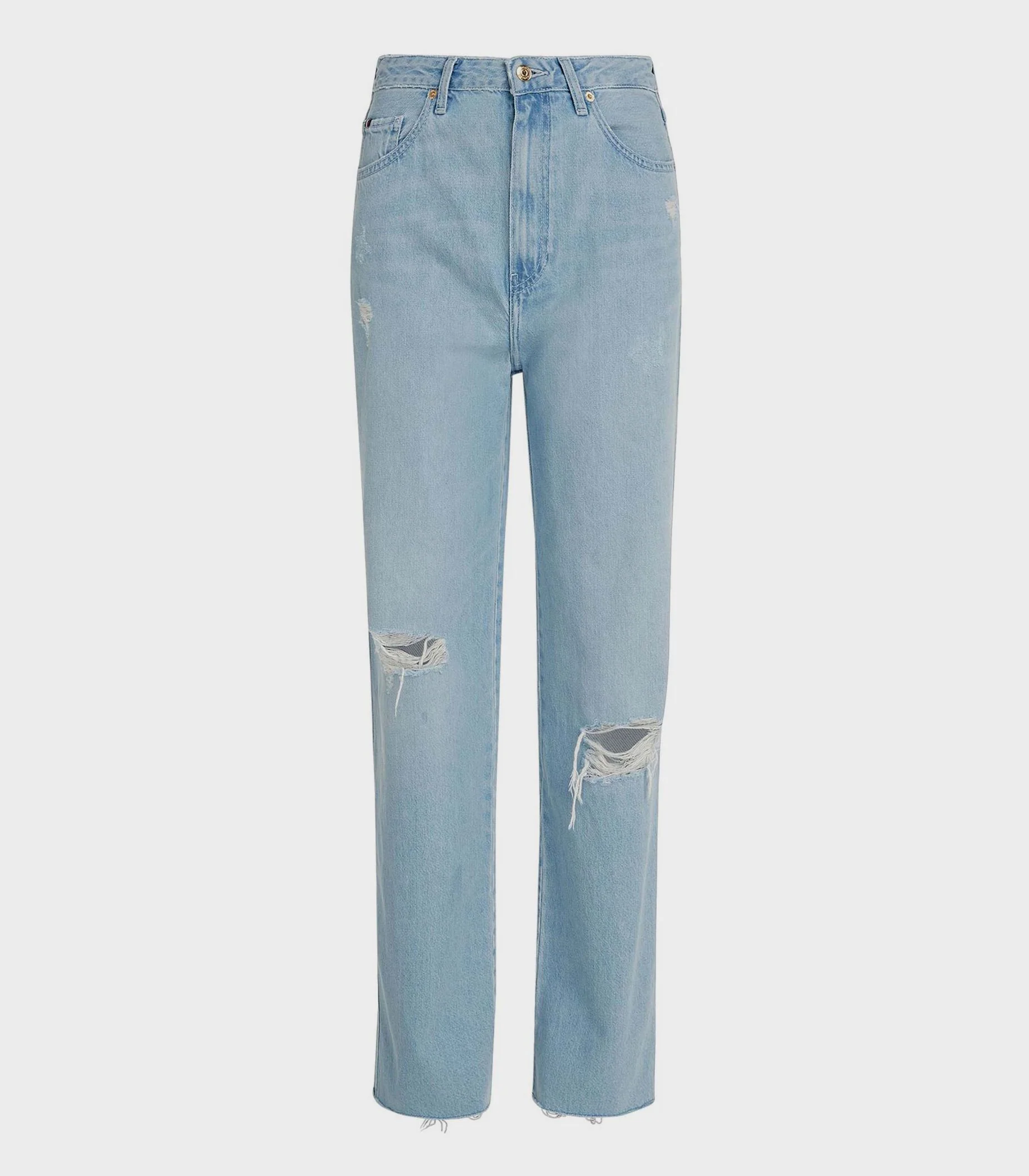 Tommy Hilfiger - Relaxed Straight Ripped Jeans - Image 2