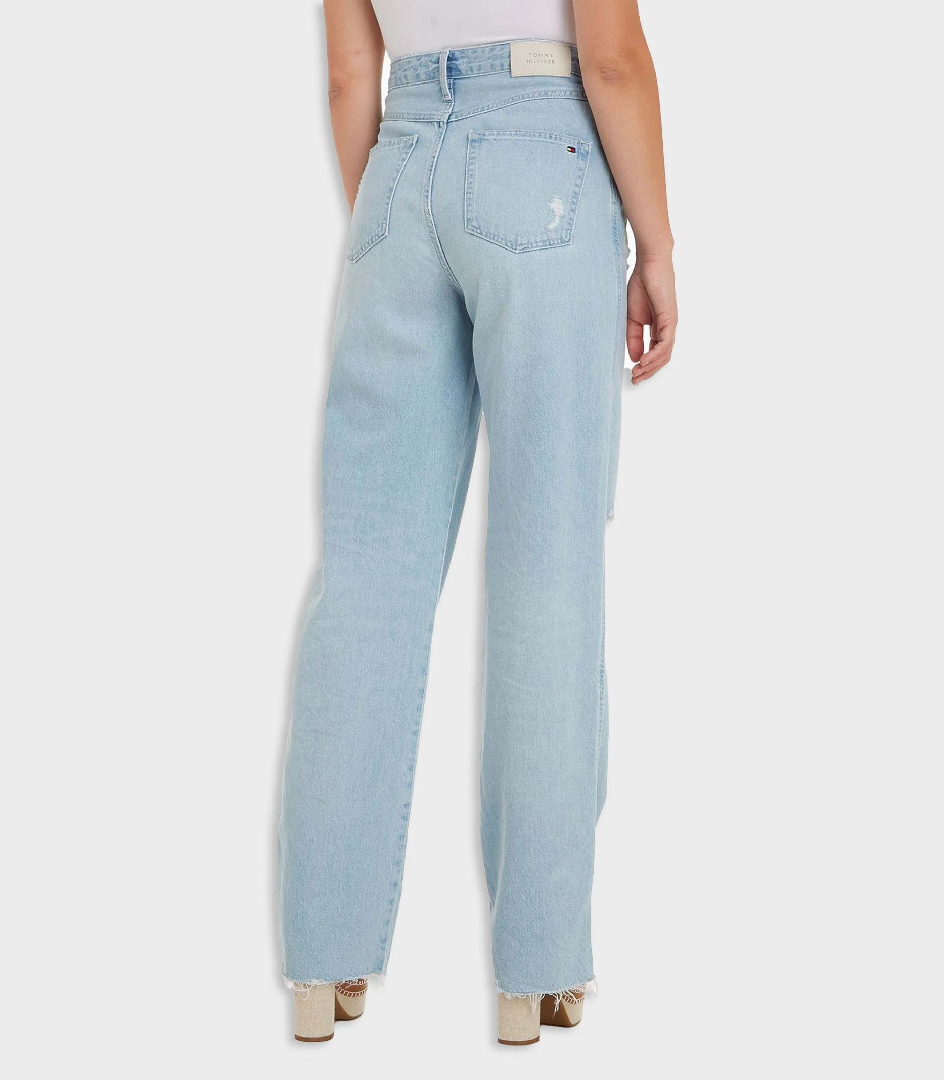 Tommy Hilfiger - Relaxed Straight Ripped Jeans - Image 3