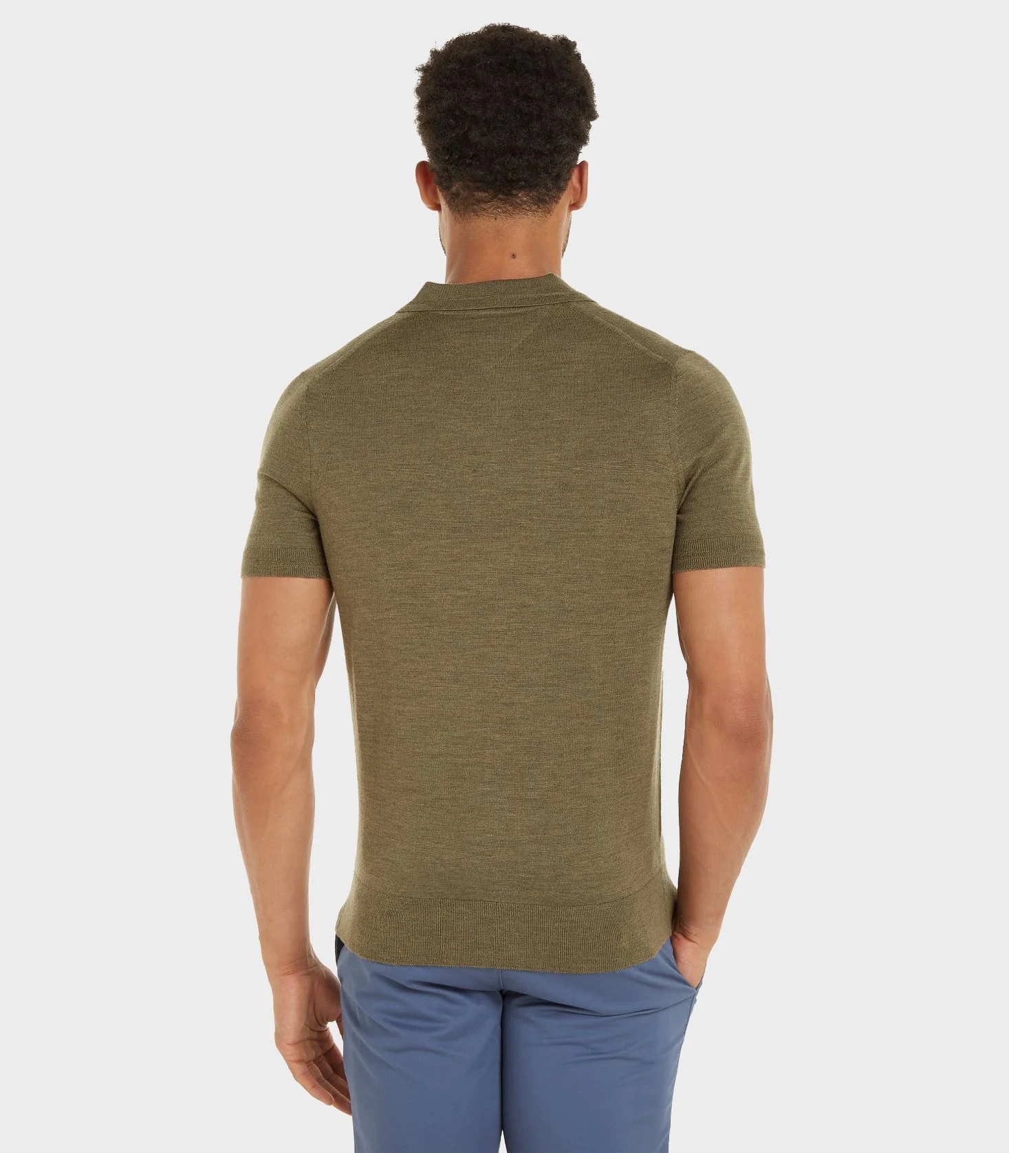 Tommy Hilfiger - Men's Polo Shirt With Ribbed Cuffs Regular Fit - Image 4