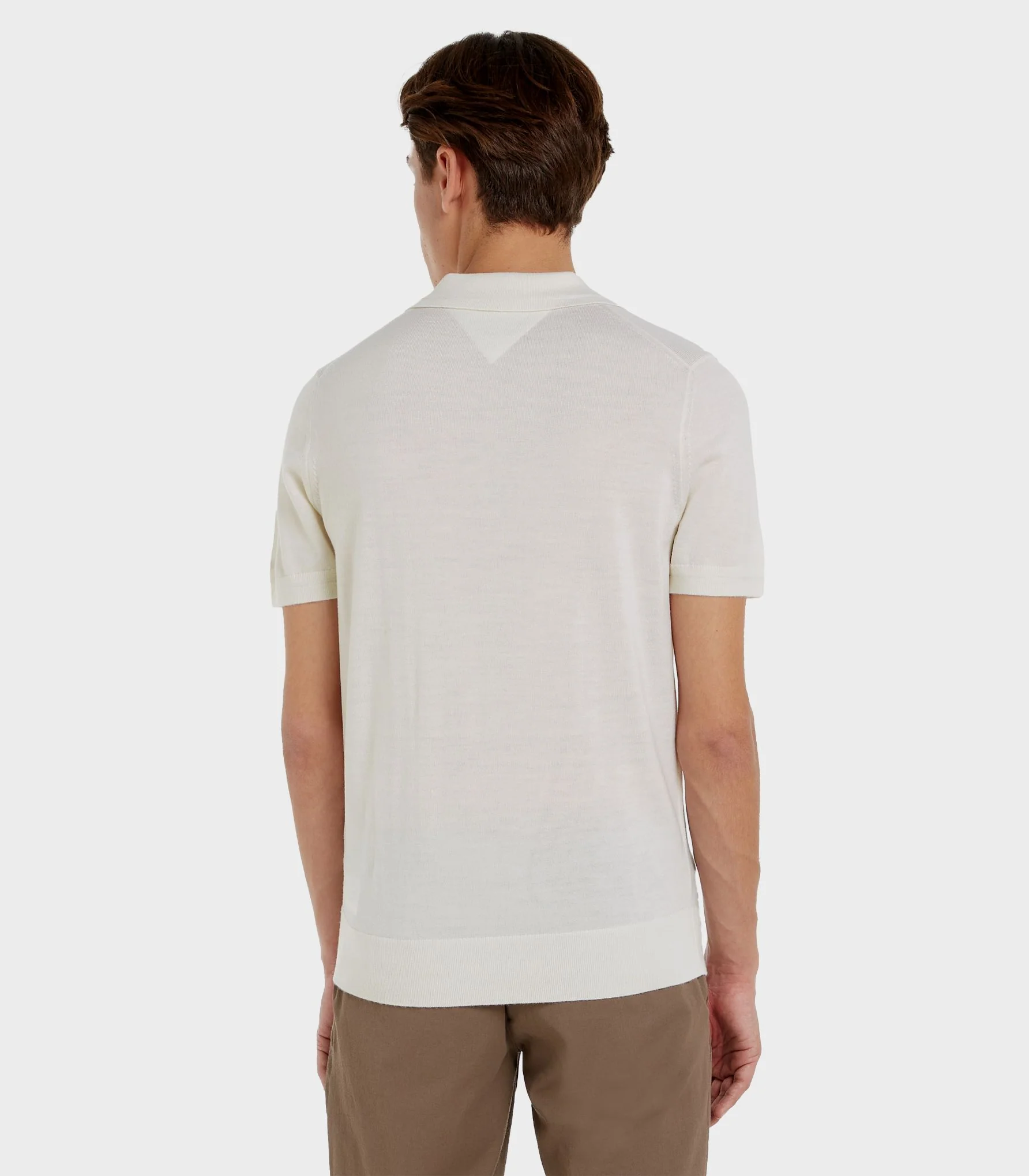 Tommy Hilfiger - Men's Polo Shirt With Ribbed Cuffs Regular Fit - Image 8