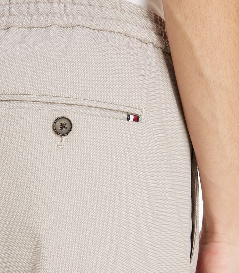Tommy Hilfiger - Men's Hampton Bird's Eye Pattern Joggers - Image 17