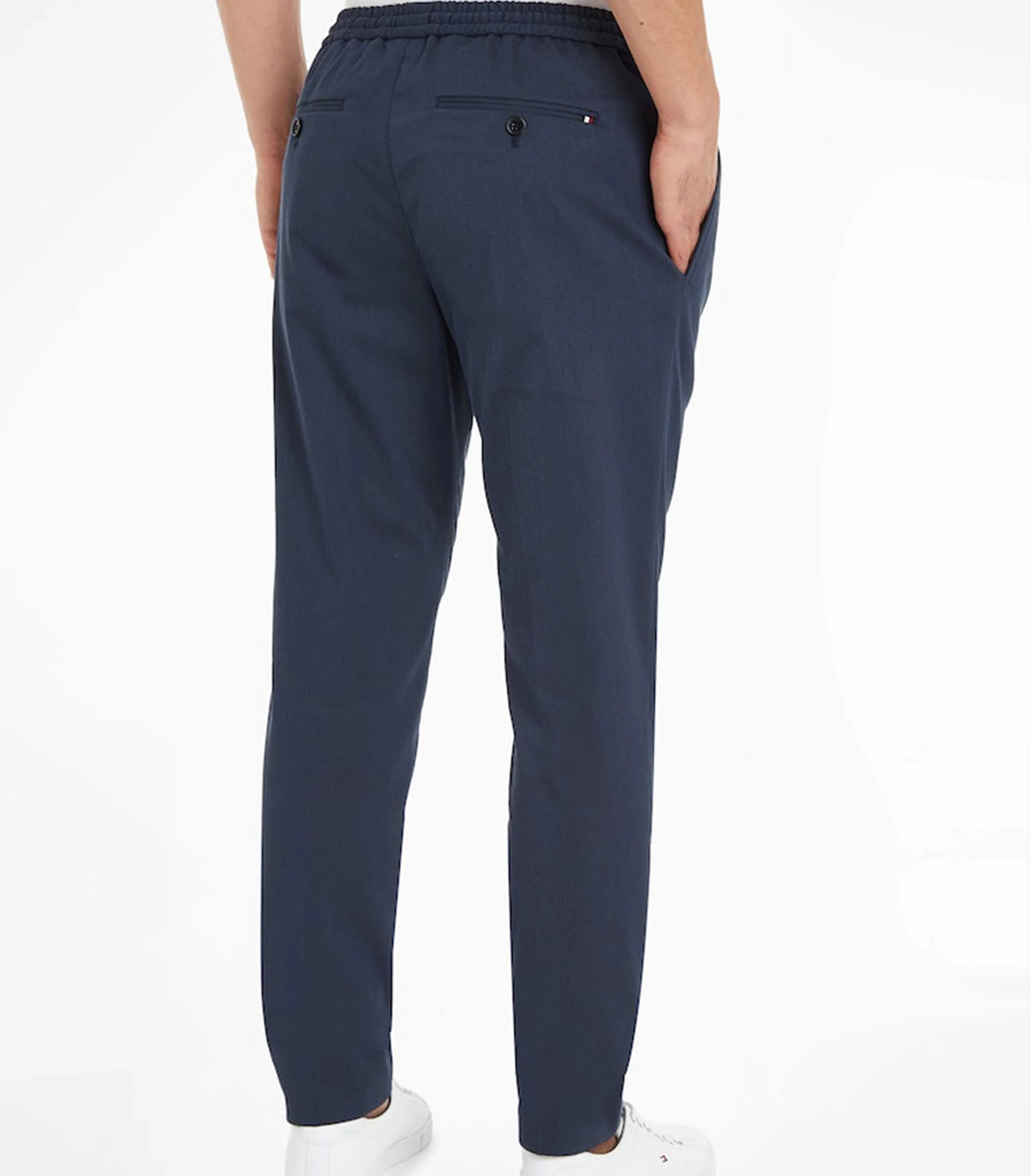 Tommy Hilfiger - Men's Hampton Bird's Eye Pattern Joggers - Image 5