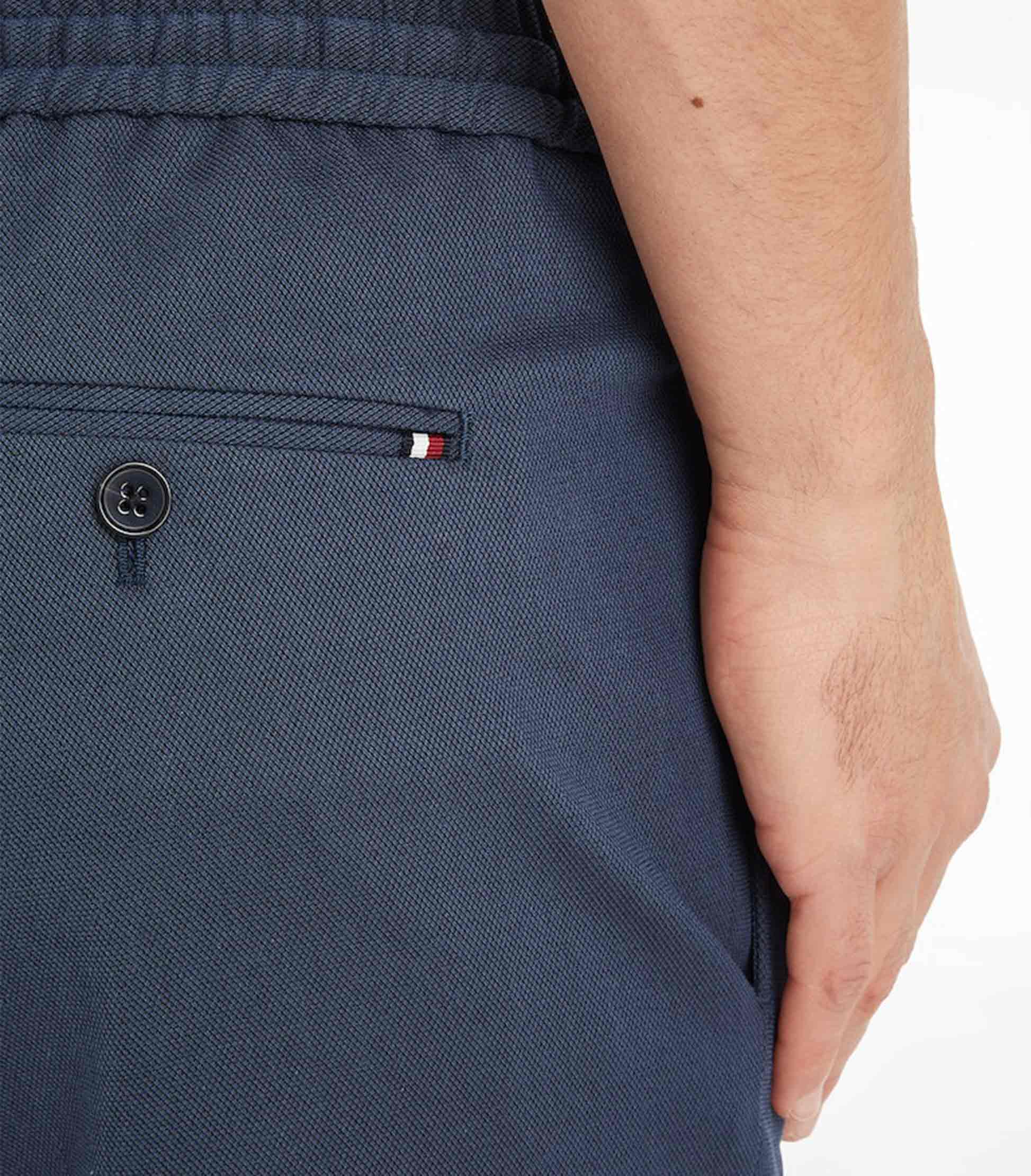 Tommy Hilfiger - Men's Hampton Bird's Eye Pattern Joggers - Image 7