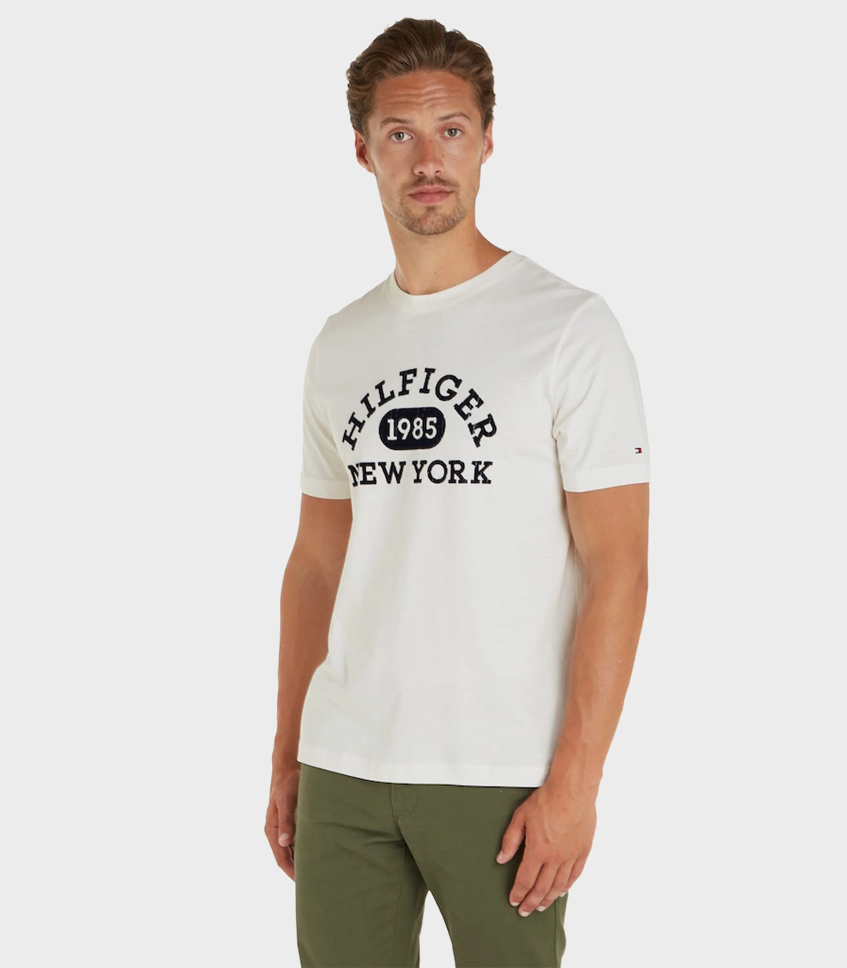 Tommy Hilfiger - Men's Monotype Collegiate Tee - Image 2