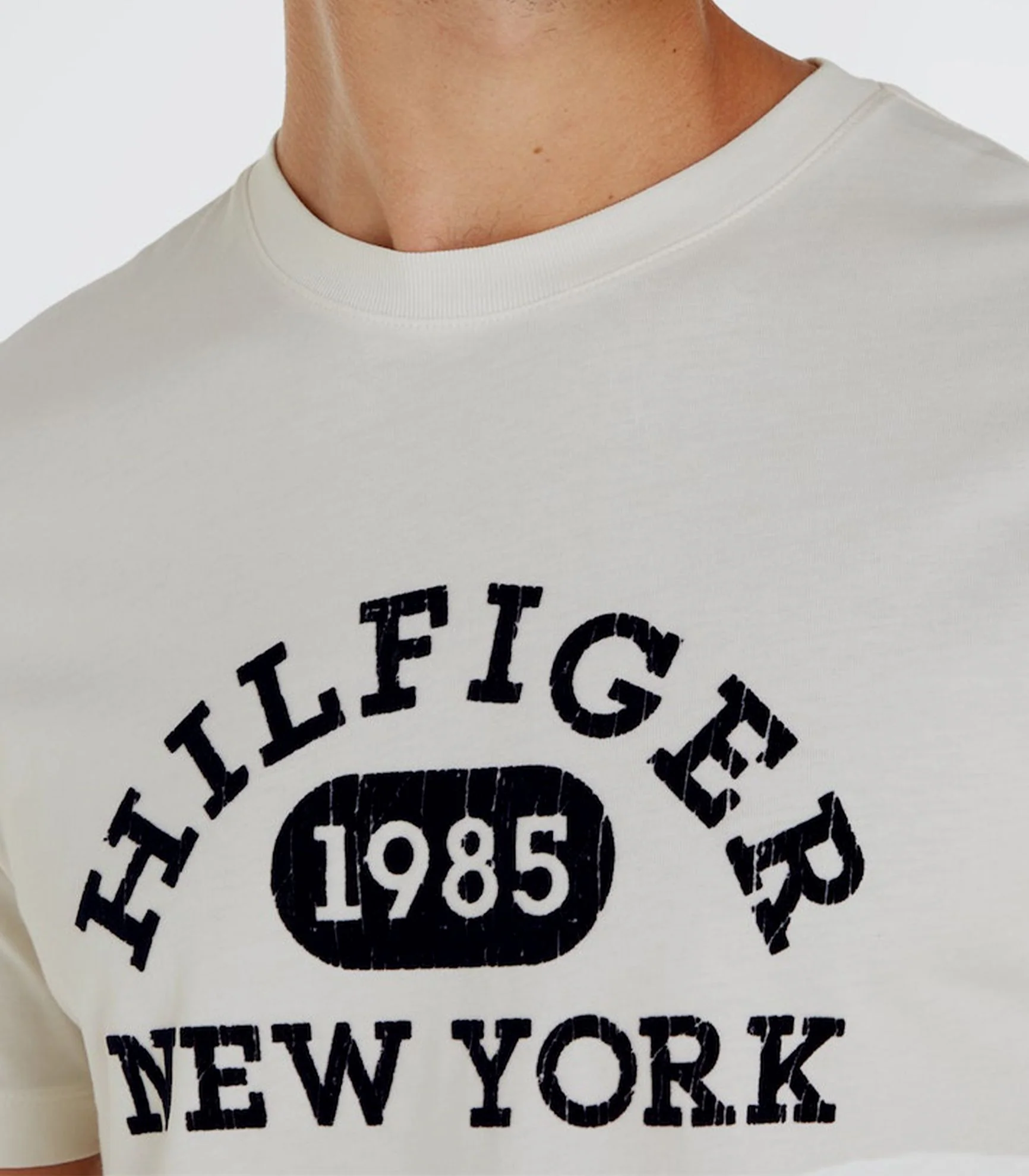 Tommy Hilfiger - Men's Monotype Collegiate Tee - Image 4
