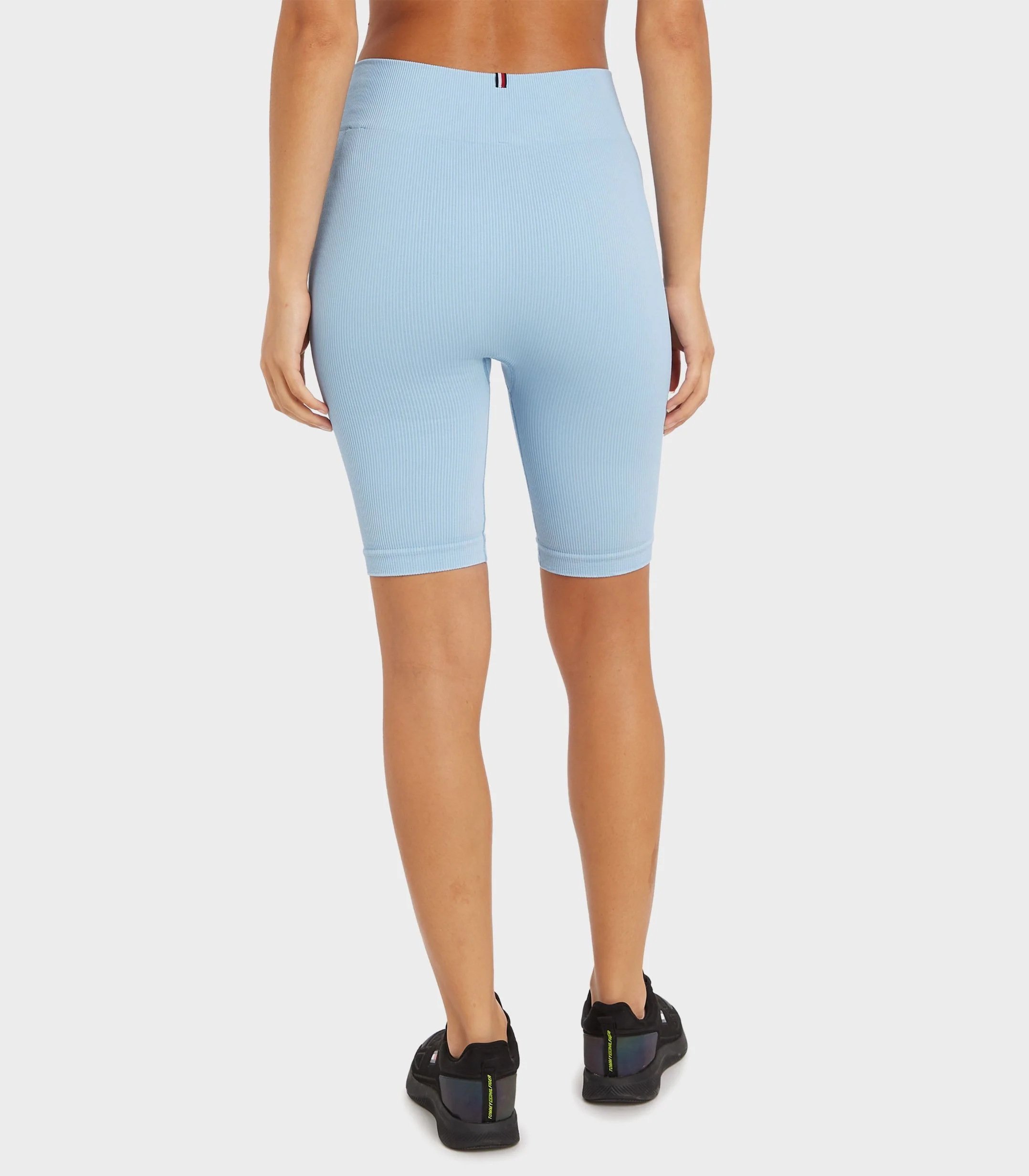 Tommy hilfiger - high waist seamless washed ribbed shorts slim fit - women - Image 6