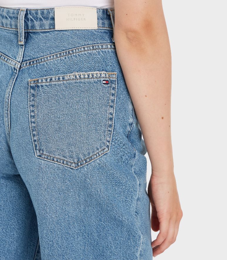 Tommy Hilfiger - Distressed High Waist Relaxed Balloon Jeans - Image 4