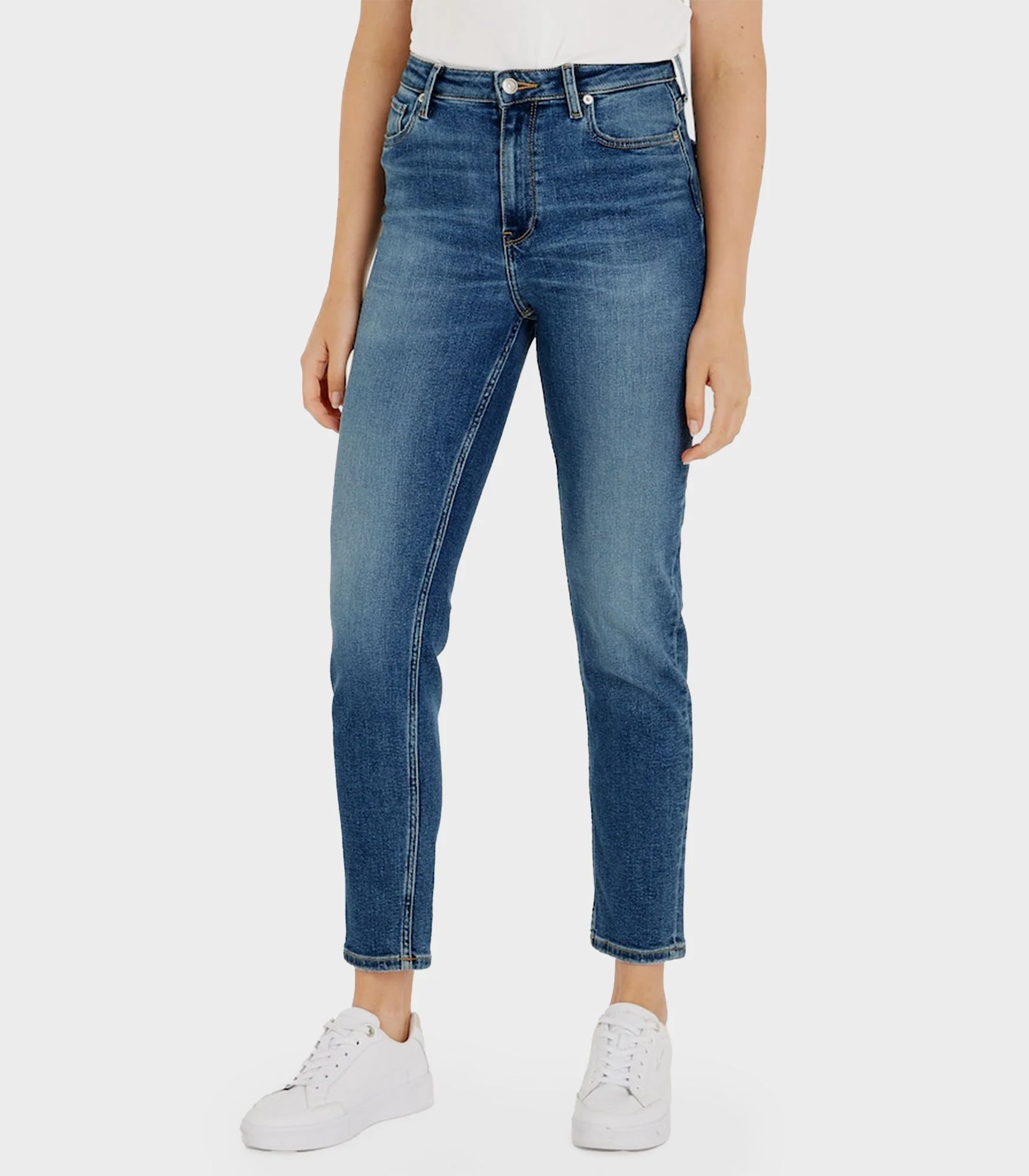 Tommy Hilfiger - Gramercy High Rise Tapered Faded Jeans - Image 2