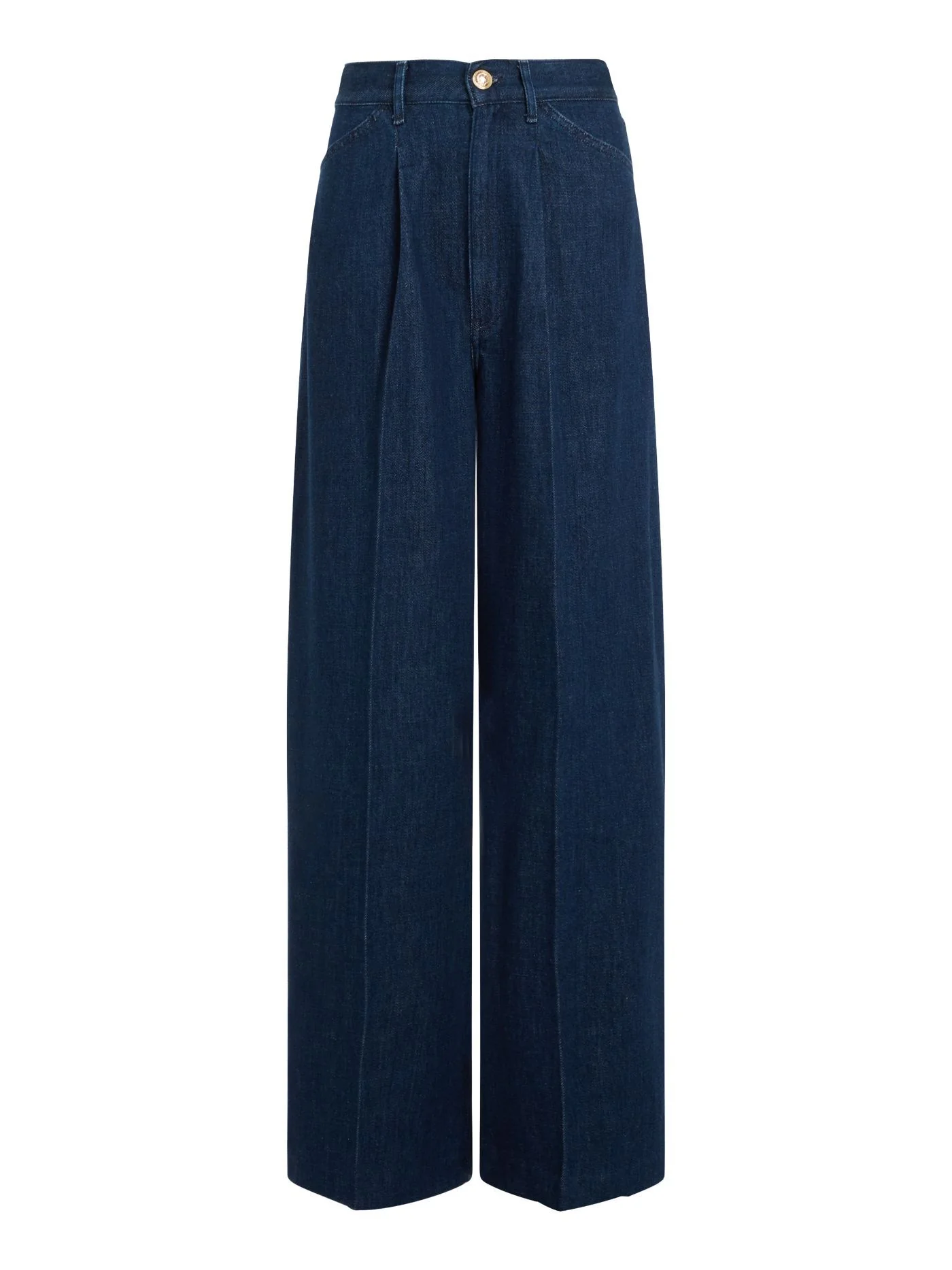 Tommy Hilfiger - High Rise Wide Leg Pleated Jeans Relaxed Fit - Image 2