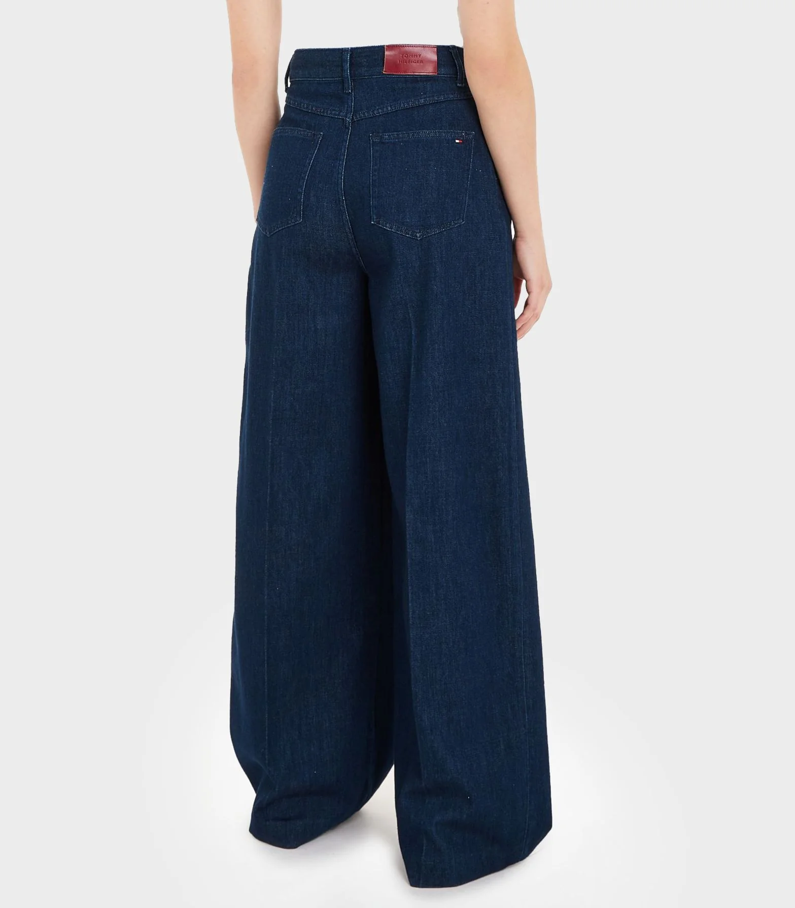 Tommy Hilfiger - High Rise Wide Leg Pleated Jeans Relaxed Fit - Image 4