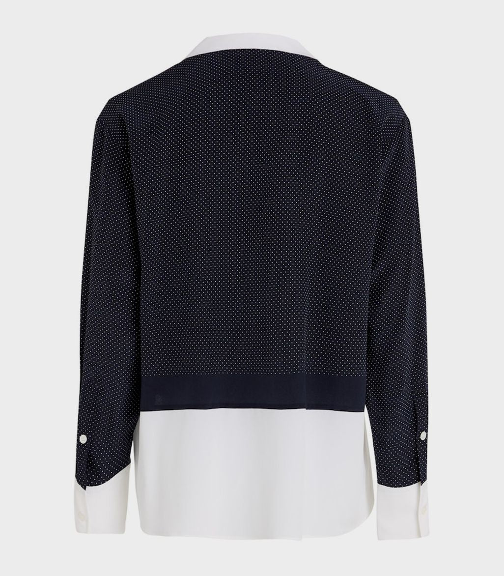 Tommy Hilfiger - Silk Polka Dot Relaxed Fit Shirt - Image 5