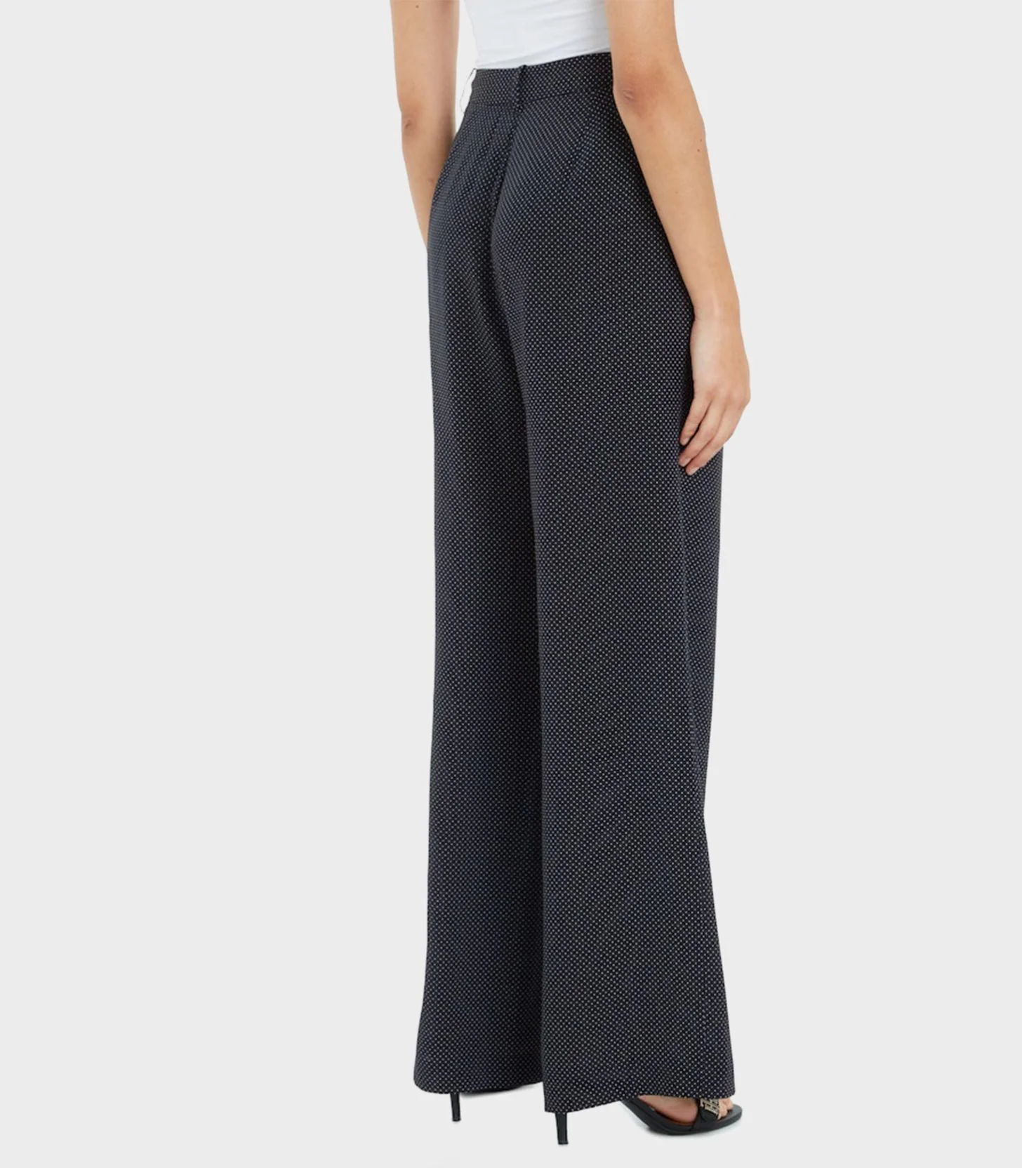 Tommy Hilfiger - Wide Leg Silk Polkadot Pants - Image 3