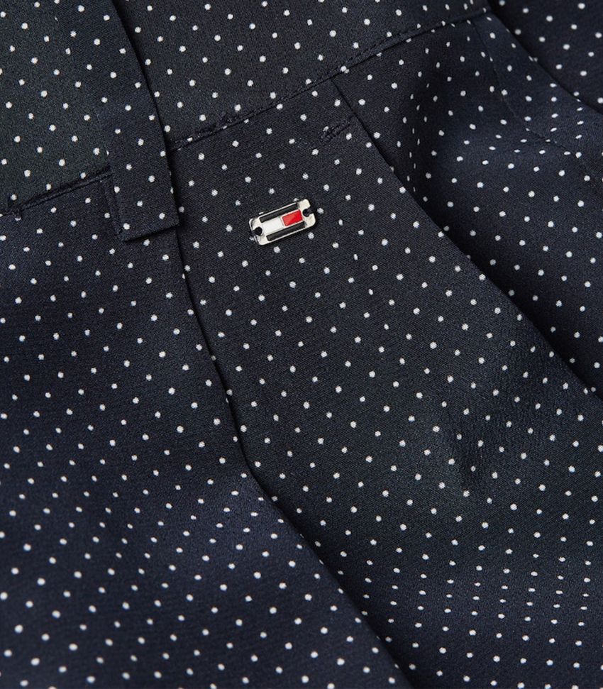Tommy Hilfiger - Wide Leg Silk Polkadot Pants - Image 6