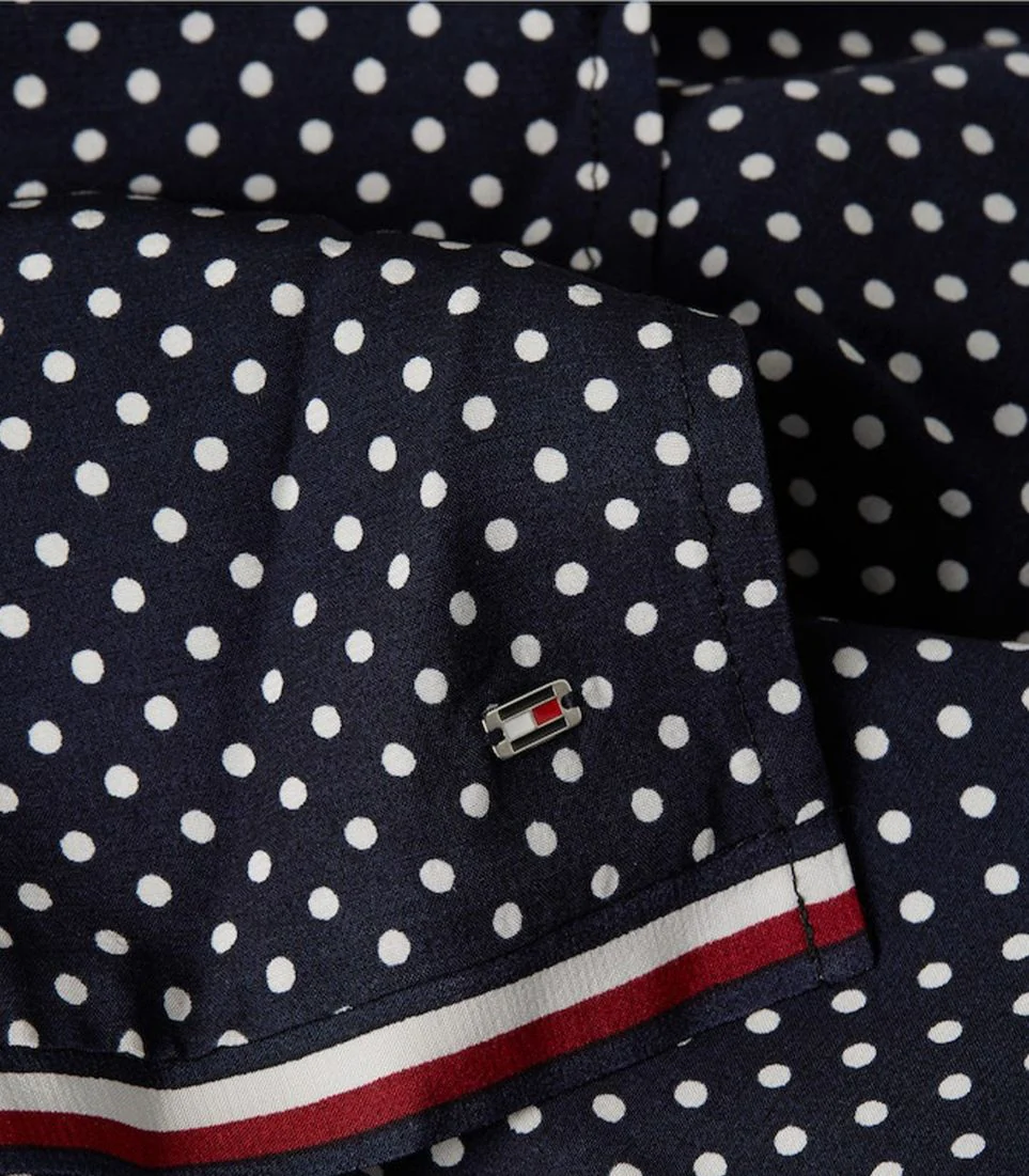Tommy Hilfiger - Polka Dot Midi Shirt Dress Regular Fit - Image 5