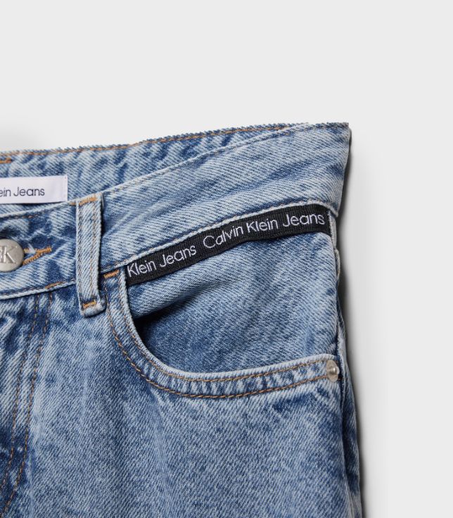 Calvin Klein  - Boys -  Vintage Ocean Straight Fit Jeans - Image 2