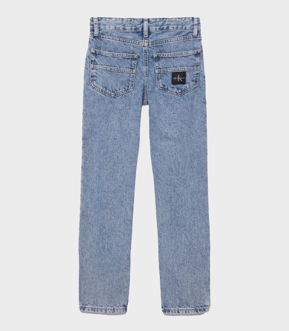Calvin Klein  - Boys -  Vintage Ocean Straight Fit Jeans - Image 3