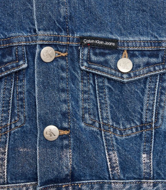 Calvin Klein  - Girls -  Denim Regular Fit Jacket - Image 5