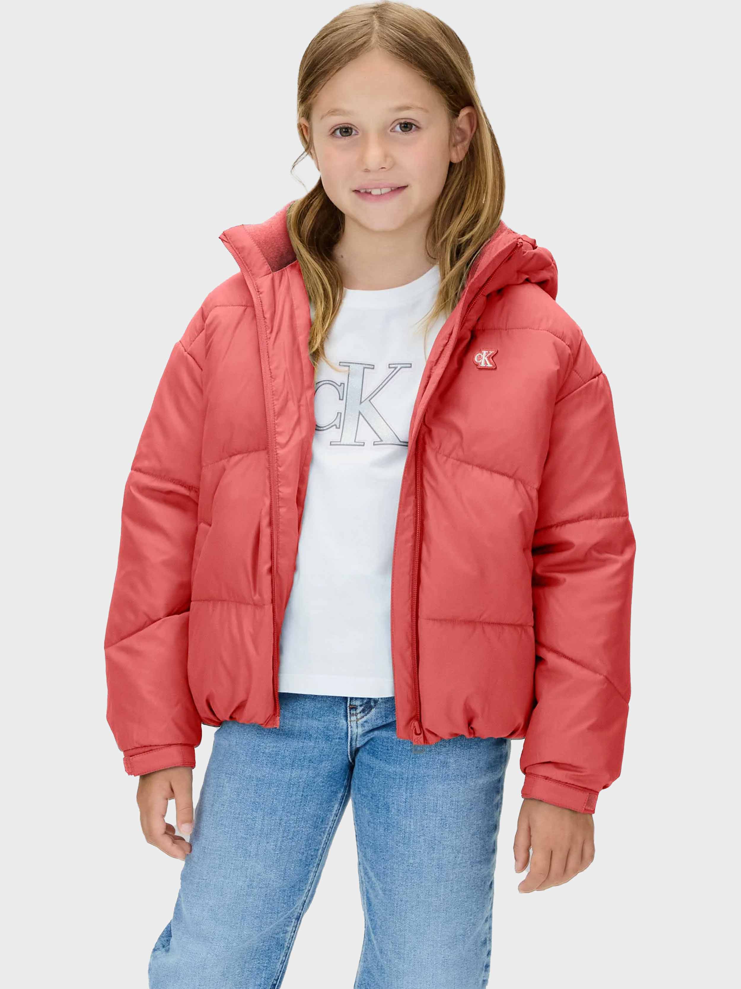 Calvin Klein Jeans  - Girls' Short Buffer Jacket - Image 14