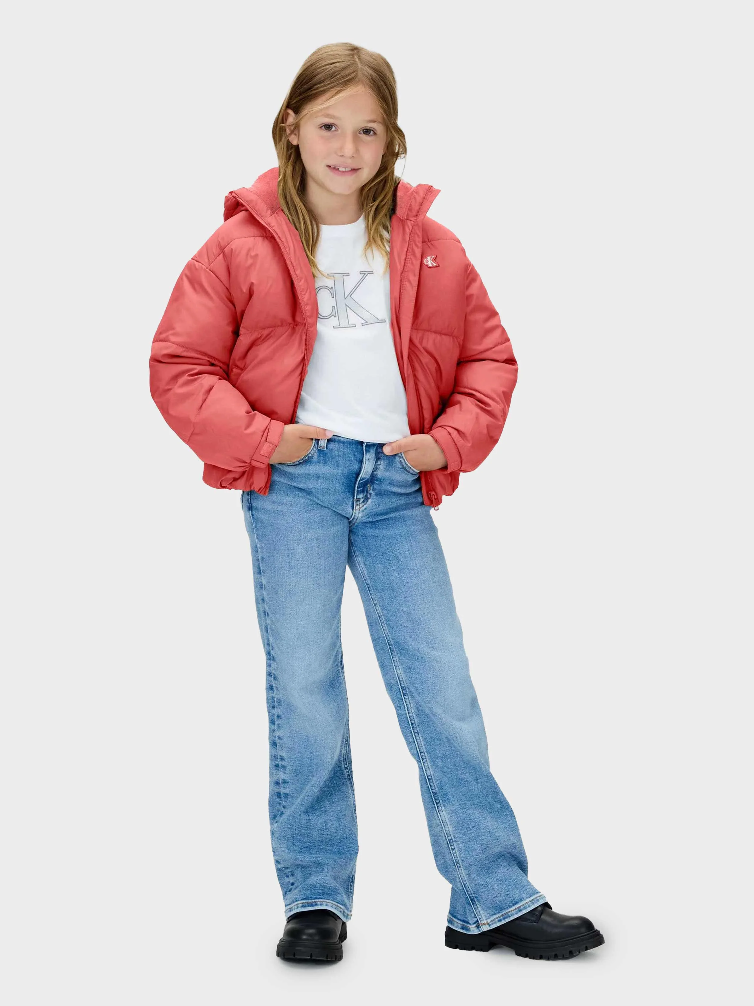 Calvin Klein Jeans  - Girls' Short Buffer Jacket - Image 18