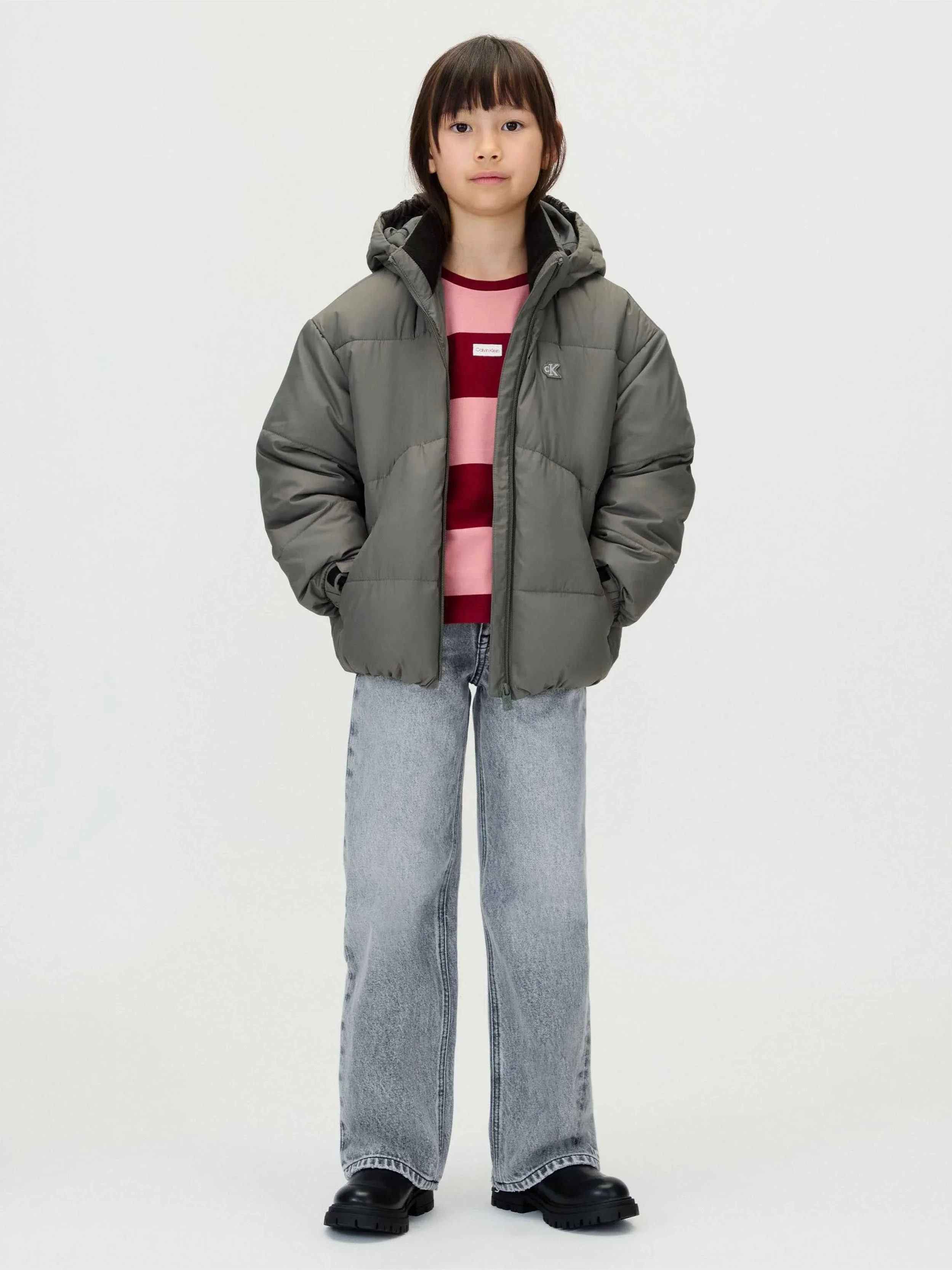 Calvin Klein Jeans  - Girls' Short Buffer Jacket - Image 8