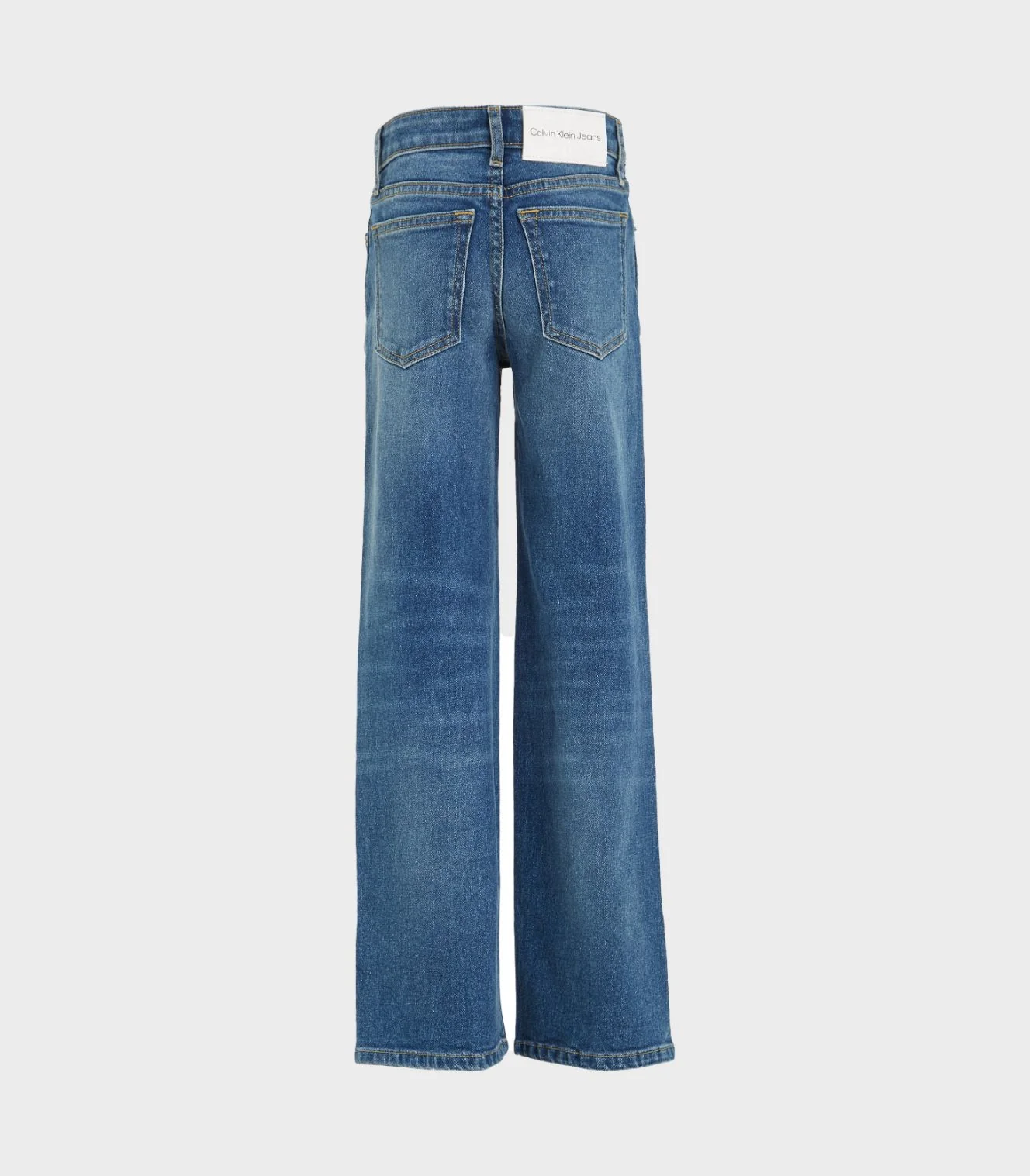 Calvin Klein  - Girls'  Barrel Leg Coloured Jeans - Image 4
