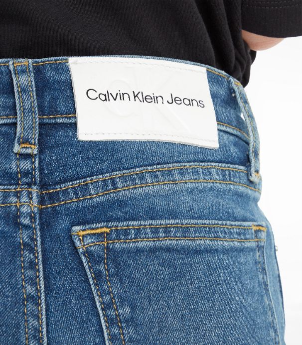 Calvin Klein  - Girls'  Barrel Leg Coloured Jeans - Image 5