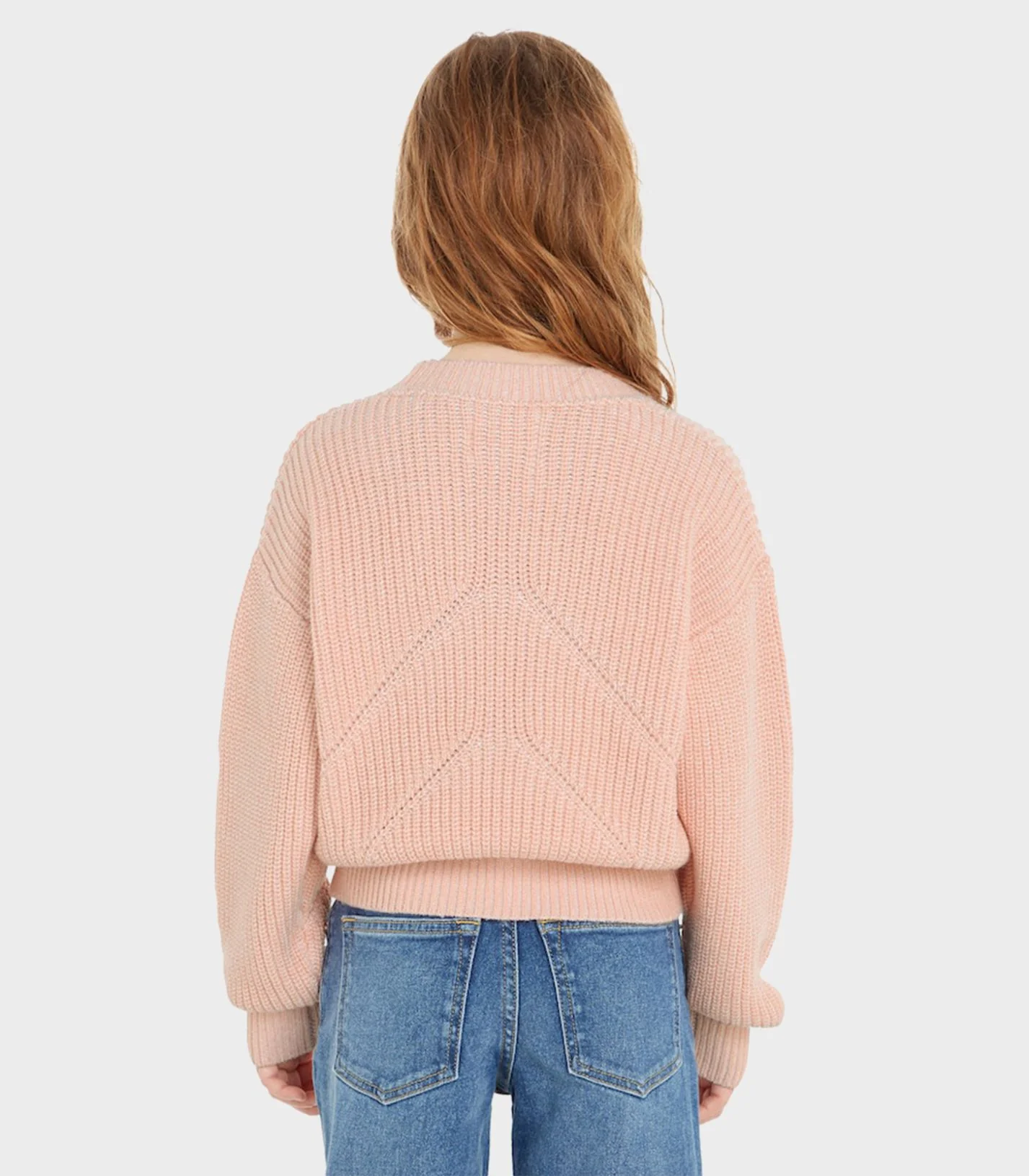 Calvin Klein  - Girls -  Travelling Stitch Sweater Regular Fit - Image 18